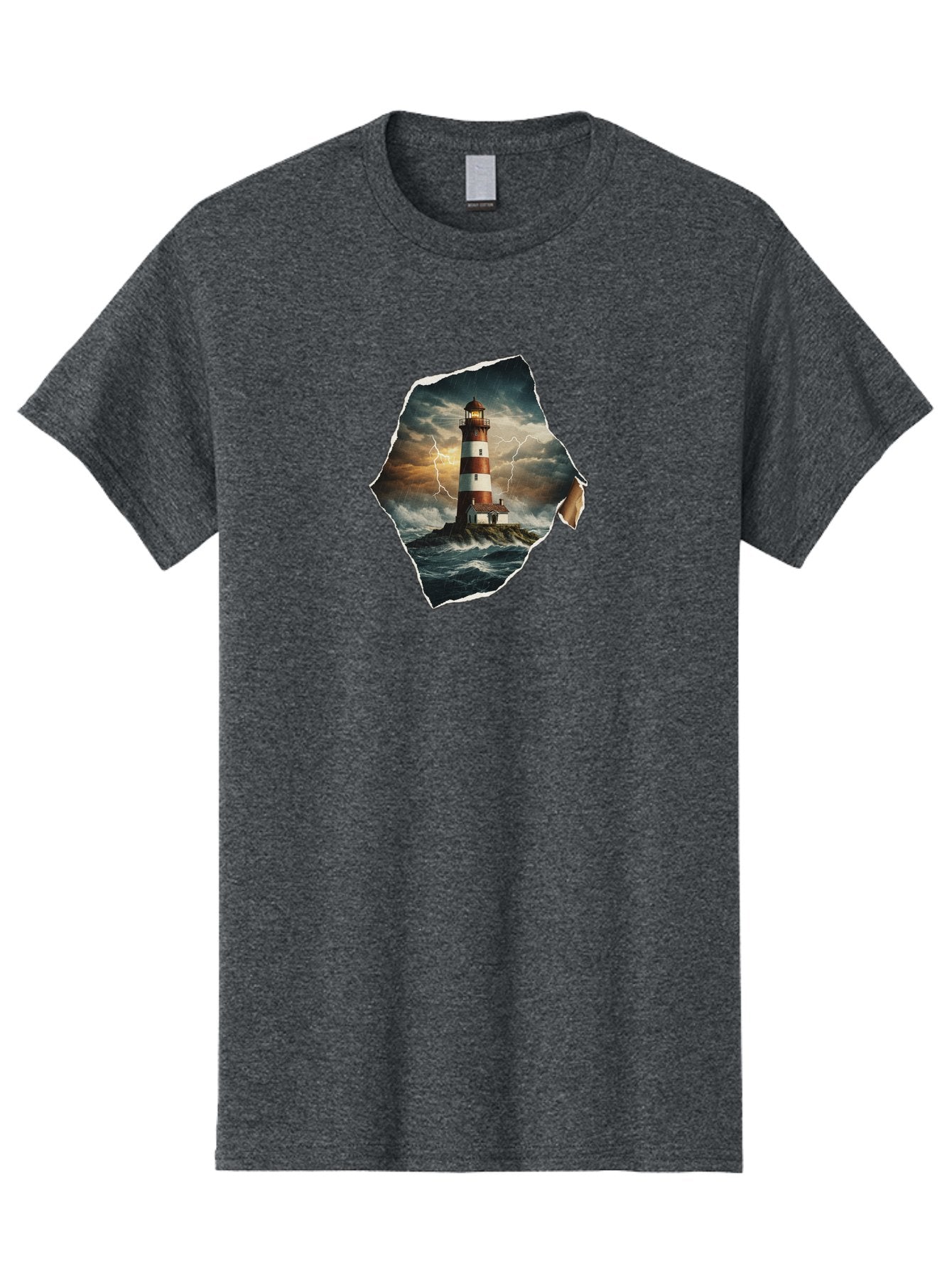 Lighthouse-14 Men'S Graphic Tee, 100% Cotton, Comfortable Casual Summer Wear, Machine Washable, Vintage Camera, Old Camera, Antique Camera, Black Camera, Classic Photography, Photography Equipment, Nostalgic Device, Film Camera, Camera Art Bag703 6