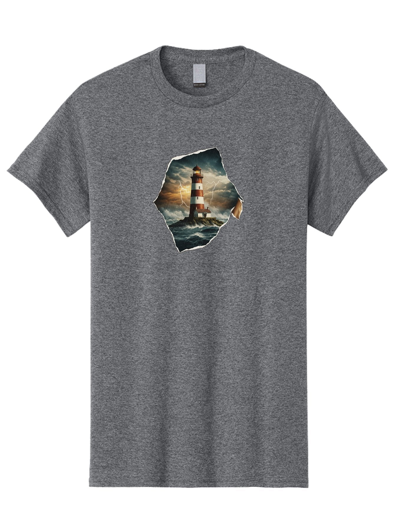 Lighthouse-14 Men'S Graphic Tee, 100% Cotton, Comfortable Casual Summer Wear, Machine Washable, Vintage Camera, Old Camera, Antique Camera, Black Camera, Classic Photography, Photography Equipment, Nostalgic Device, Film Camera, Camera Art Bag703 14