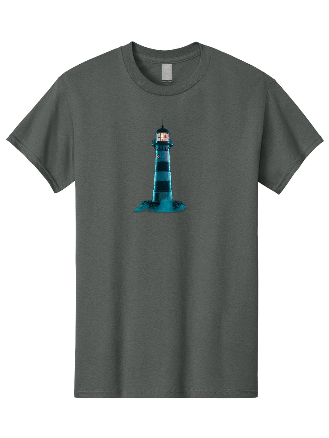 Lighthouse-16 Men'S Graphic Tee, 100% Cotton, Comfortable Casual Summer Wear, Machine Washable, Vintage Camera, Old Camera, Antique Camera, Black Camera, Classic Photography, Photography Equipment, Nostalgic Device, Film Camera, Camera Art Bag705 10