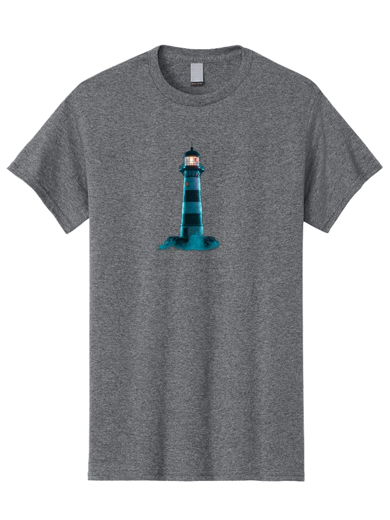 Lighthouse-16 Men'S Graphic Tee, 100% Cotton, Comfortable Casual Summer Wear, Machine Washable, Vintage Camera, Old Camera, Antique Camera, Black Camera, Classic Photography, Photography Equipment, Nostalgic Device, Film Camera, Camera Art Bag705 4