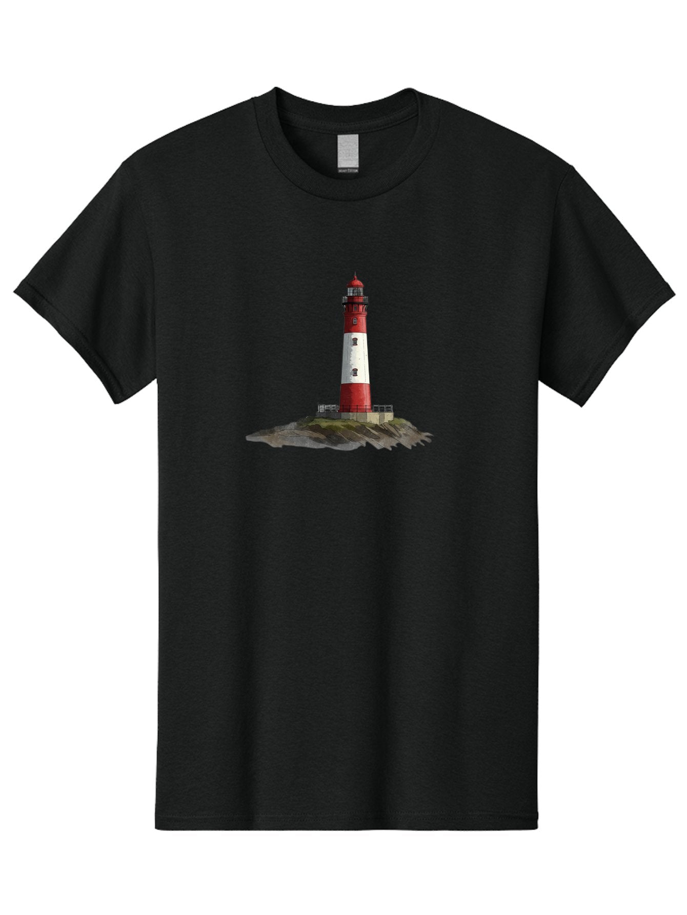 Lighthouse-4 Men'S Graphic Tee, 100% Cotton, Comfortable Casual Summer Wear, Machine Washable, Vintage Camera, Old Camera, Antique Camera, Black Camera, Classic Photography, Photography Equipment, Nostalgic Device, Film Camera, Camera Art Bag708 14