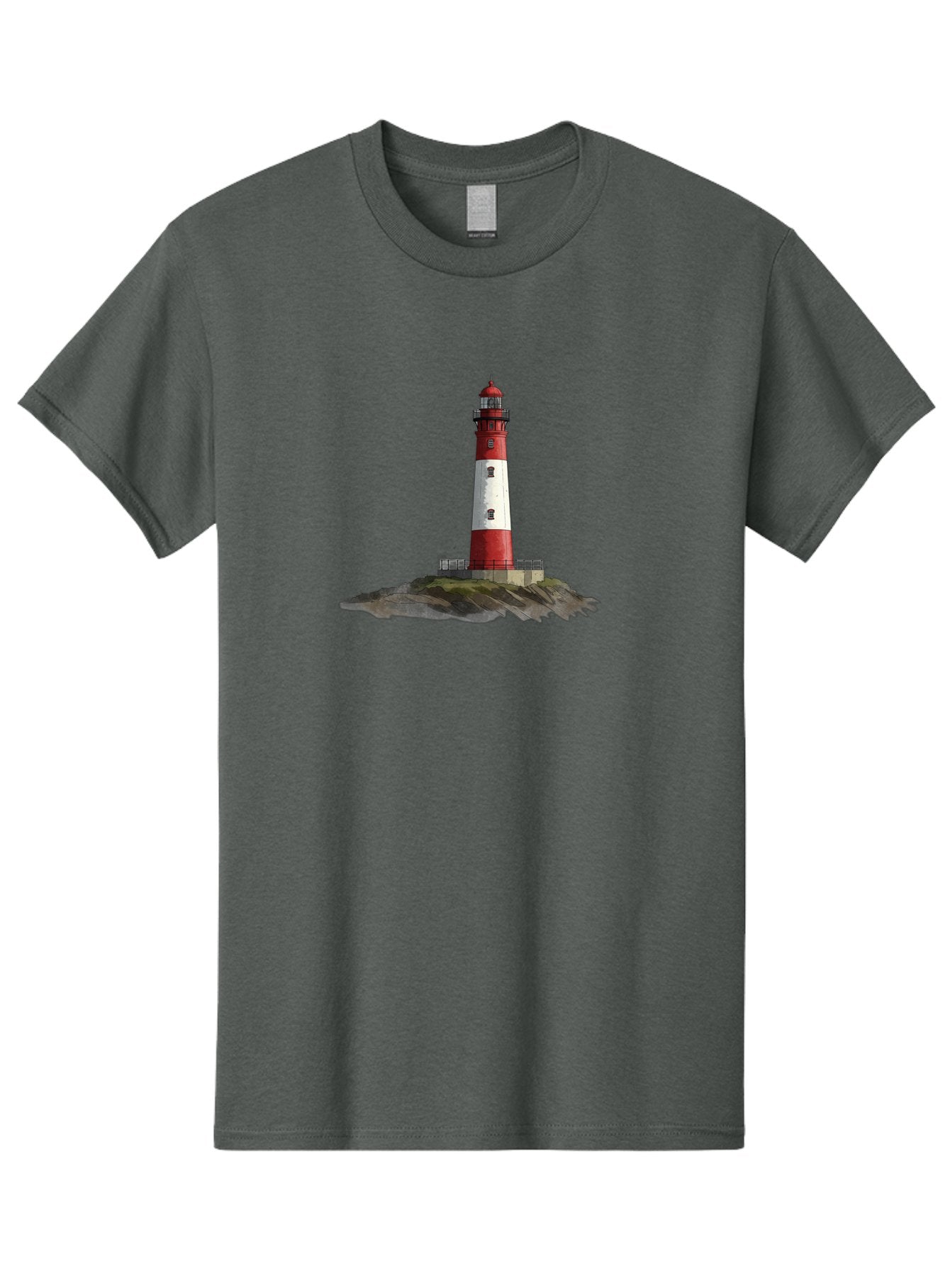 Lighthouse-4 Men'S Graphic Tee, 100% Cotton, Comfortable Casual Summer Wear, Machine Washable, Vintage Camera, Old Camera, Antique Camera, Black Camera, Classic Photography, Photography Equipment, Nostalgic Device, Film Camera, Camera Art Bag708 5