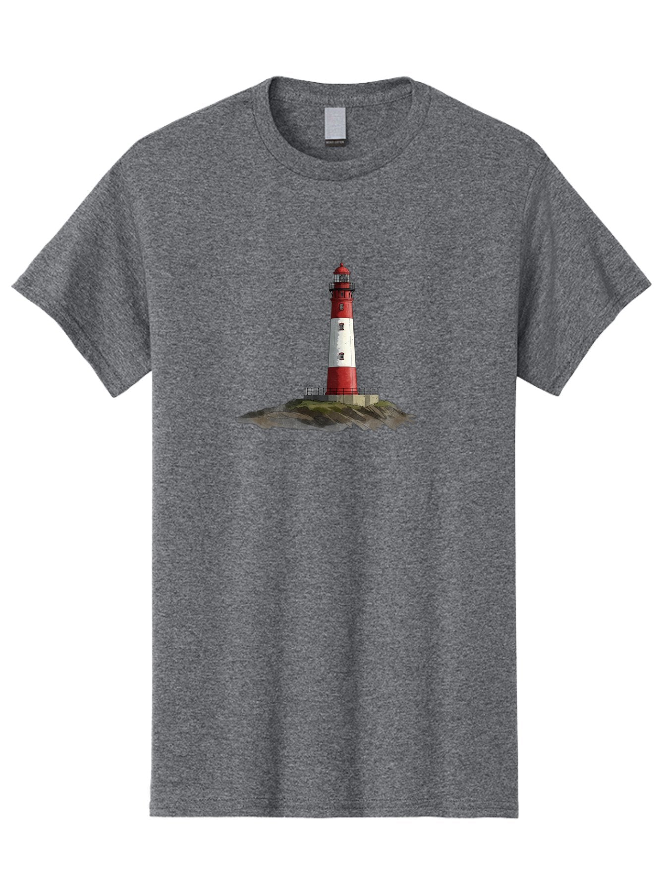 Lighthouse-4 Men'S Graphic Tee, 100% Cotton, Comfortable Casual Summer Wear, Machine Washable, Vintage Camera, Old Camera, Antique Camera, Black Camera, Classic Photography, Photography Equipment, Nostalgic Device, Film Camera, Camera Art Bag708 13