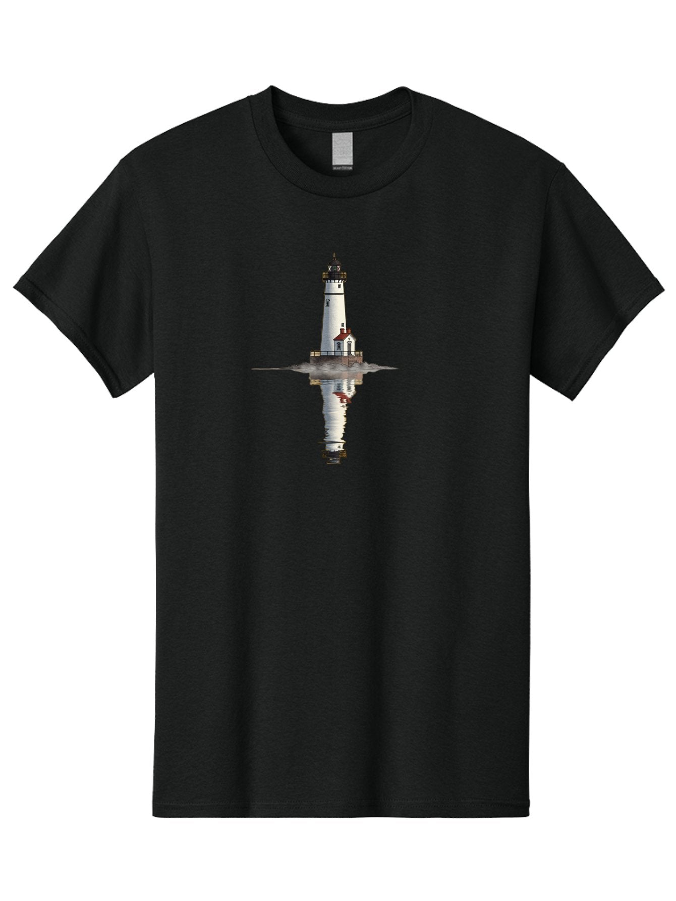 Lighthouse-5 Men'S Graphic Tee, 100% Cotton, Comfortable Casual Summer Wear, Machine Washable, Vintage Camera, Old Camera, Antique Camera, Black Camera, Classic Photography, Photography Equipment, Nostalgic Device, Film Camera, Camera Art Bag709 13