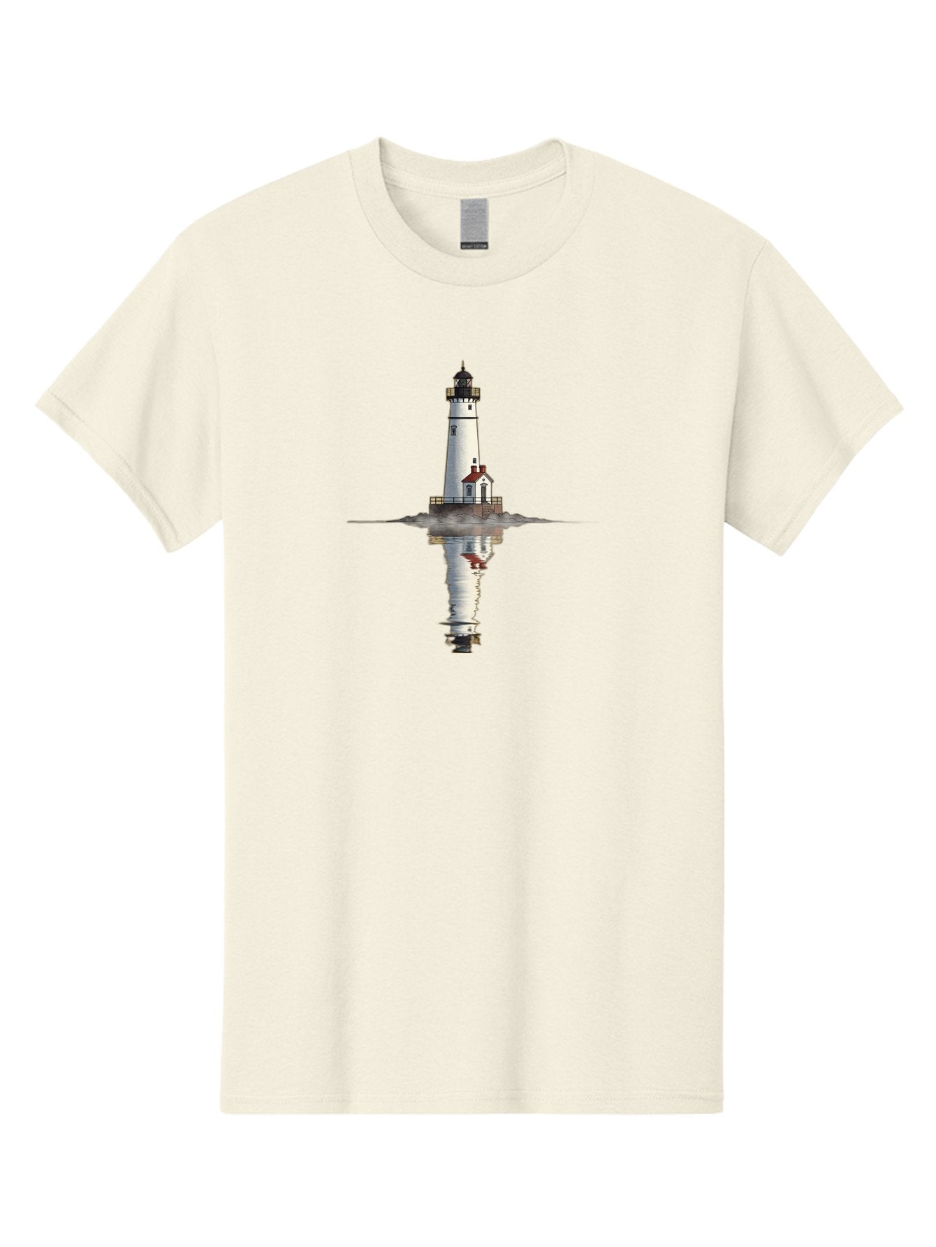 Lighthouse-5 Men'S Graphic Tee, 100% Cotton, Comfortable Casual Summer Wear, Machine Washable, Vintage Camera, Old Camera, Antique Camera, Black Camera, Classic Photography, Photography Equipment, Nostalgic Device, Film Camera, Camera Art Bag709 5