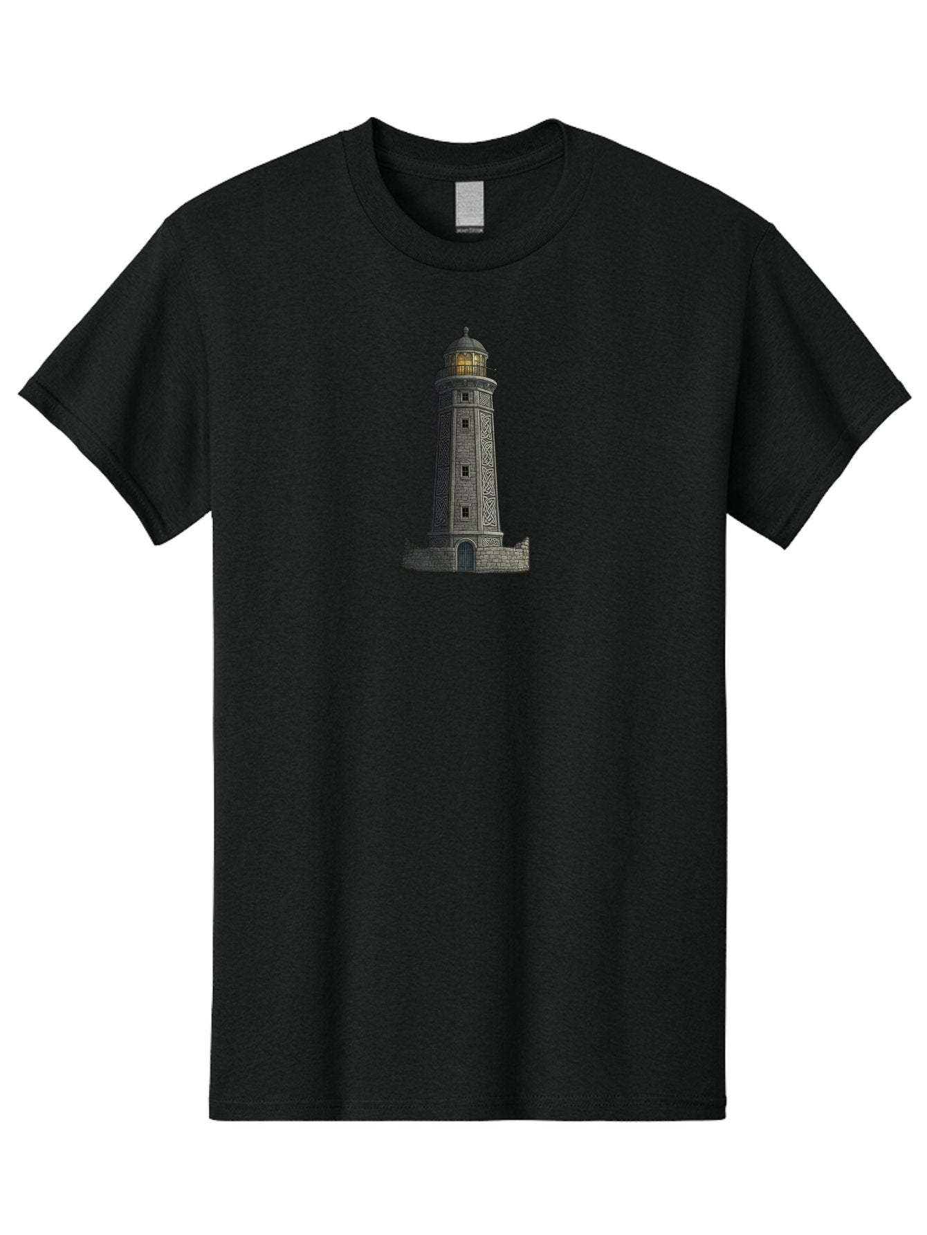 Lighthouse-7 Men'S Graphic Tee, 100% Cotton, Comfortable Casual Summer Wear, Machine Washable, Vintage Camera, Old Camera, Antique Camera, Black Camera, Classic Photography, Photography Equipment, Nostalgic Device, Film Camera, Camera Art Bag711 9