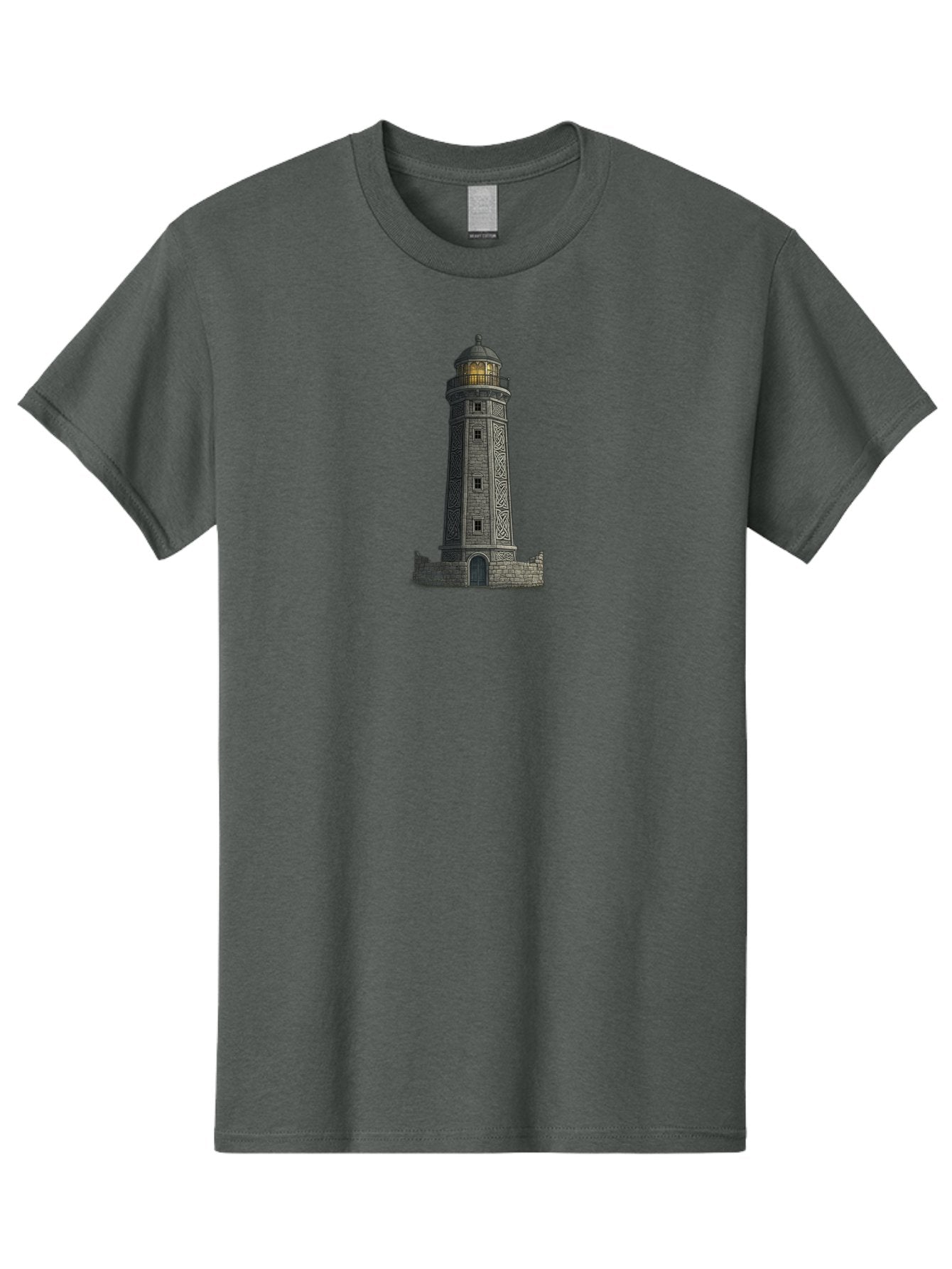 Lighthouse-7 Men'S Graphic Tee, 100% Cotton, Comfortable Casual Summer Wear, Machine Washable, Vintage Camera, Old Camera, Antique Camera, Black Camera, Classic Photography, Photography Equipment, Nostalgic Device, Film Camera, Camera Art Bag711 5