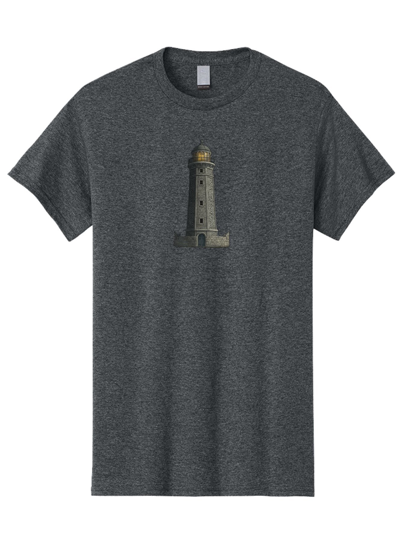 Lighthouse-7 Men'S Graphic Tee, 100% Cotton, Comfortable Casual Summer Wear, Machine Washable, Vintage Camera, Old Camera, Antique Camera, Black Camera, Classic Photography, Photography Equipment, Nostalgic Device, Film Camera, Camera Art Bag711 7