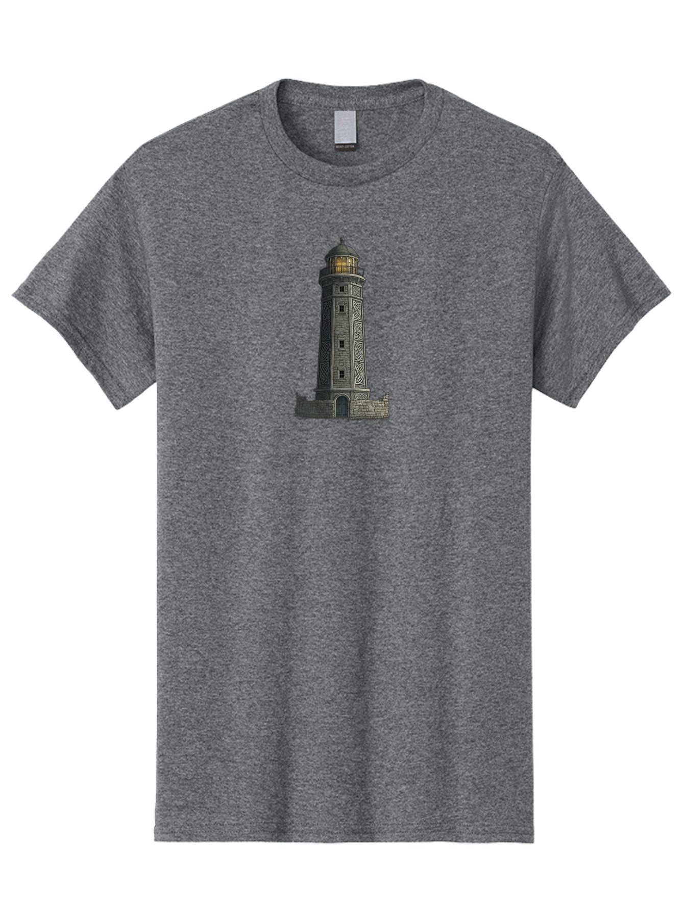 Lighthouse-7 Men'S Graphic Tee, 100% Cotton, Comfortable Casual Summer Wear, Machine Washable, Vintage Camera, Old Camera, Antique Camera, Black Camera, Classic Photography, Photography Equipment, Nostalgic Device, Film Camera, Camera Art Bag711 12