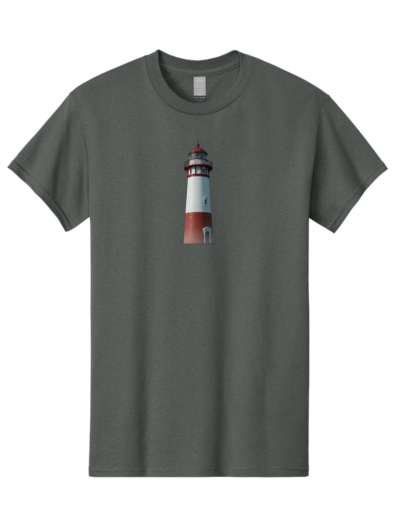 Lighthouse-8 Men'S Graphic Tee, 100% Cotton, Comfortable Casual Summer Wear, Machine Washable, Vintage Camera, Old Camera, Antique Camera, Black Camera, Classic Photography, Photography Equipment, Nostalgic Device, Film Camera, Camera Art Bag712 12