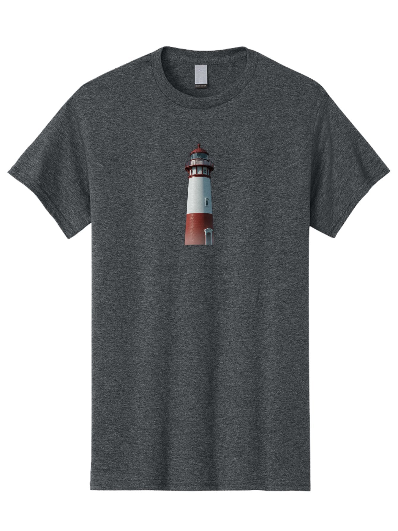 Lighthouse-8 Men'S Graphic Tee, 100% Cotton, Comfortable Casual Summer Wear, Machine Washable, Vintage Camera, Old Camera, Antique Camera, Black Camera, Classic Photography, Photography Equipment, Nostalgic Device, Film Camera, Camera Art Bag712 5