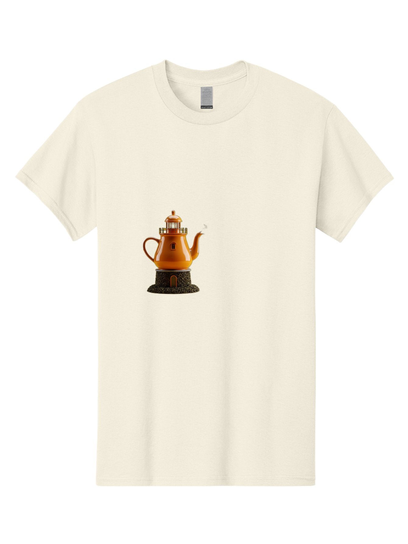 Lighthouse-Teapot Men'S Graphic Tee, 100% Cotton, Comfortable Casual Summer Wear, Machine Washable, Vintage Camera, Old Camera, Antique Camera, Black Camera, Classic Photography, Photography Equipment, Nostalgic Device, Film Camera, Camera Art Bag726 3