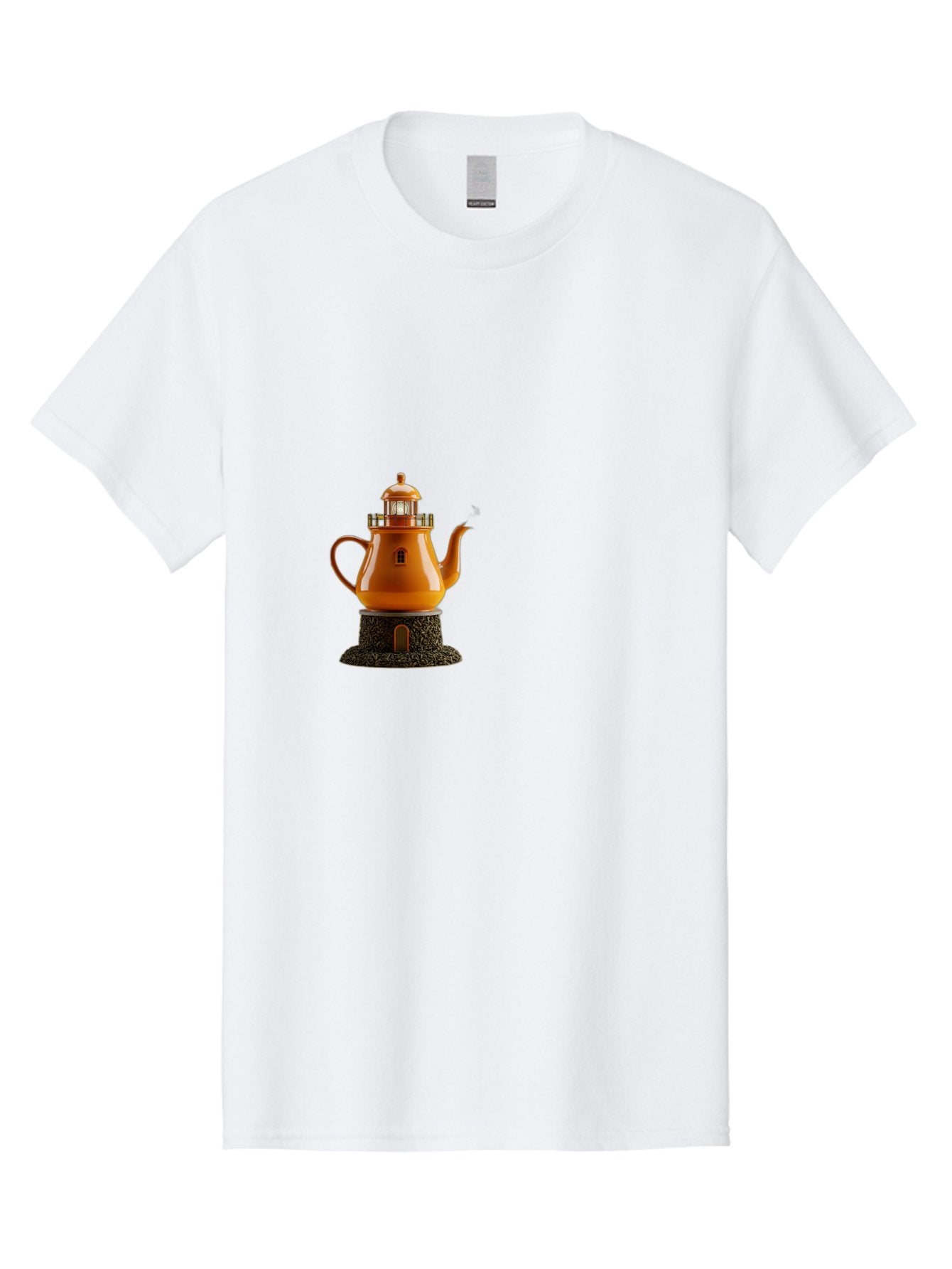 Lighthouse-Teapot Men'S Graphic Tee, 100% Cotton, Comfortable Casual Summer Wear, Machine Washable, Vintage Camera, Old Camera, Antique Camera, Black Camera, Classic Photography, Photography Equipment, Nostalgic Device, Film Camera, Camera Art Bag726 13