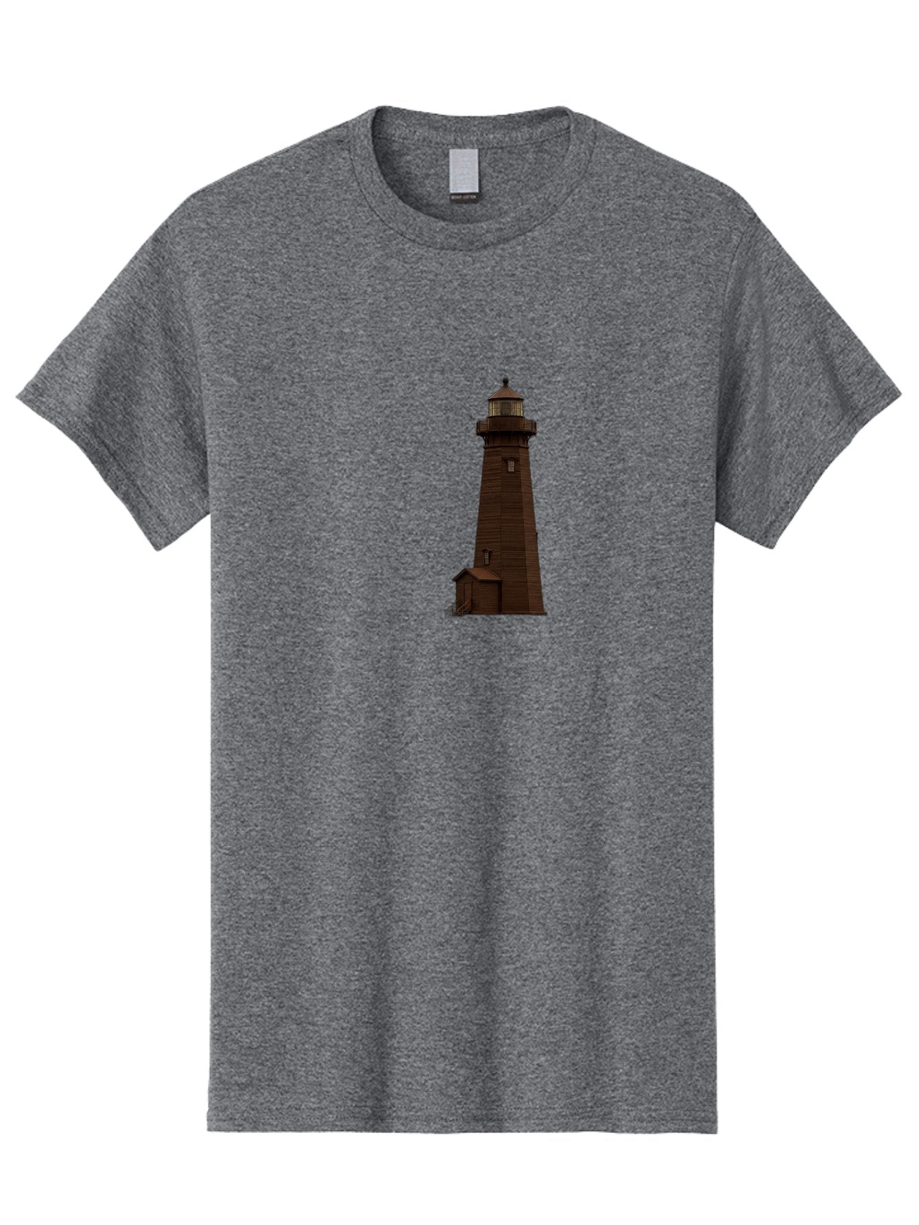 Lighthouse Men'S Graphic Tee, 100% Cotton, Comfortable Casual Summer Wear, Machine Washable, Vintage Camera, Old Camera, Antique Camera, Black Camera, Classic Photography, Photography Equipment, Nostalgic Device, Film Camera, Camera Art Bag727 8