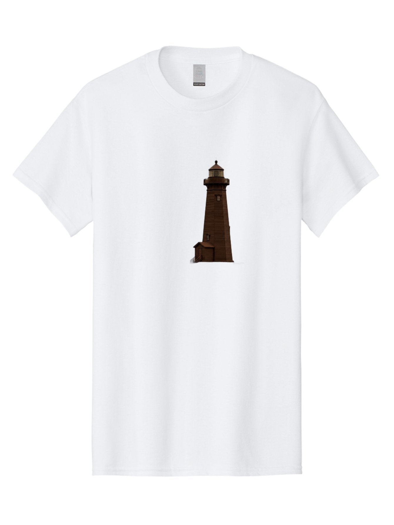 Lighthouse Men'S Graphic Tee, 100% Cotton, Comfortable Casual Summer Wear, Machine Washable, Vintage Camera, Old Camera, Antique Camera, Black Camera, Classic Photography, Photography Equipment, Nostalgic Device, Film Camera, Camera Art Bag727 5