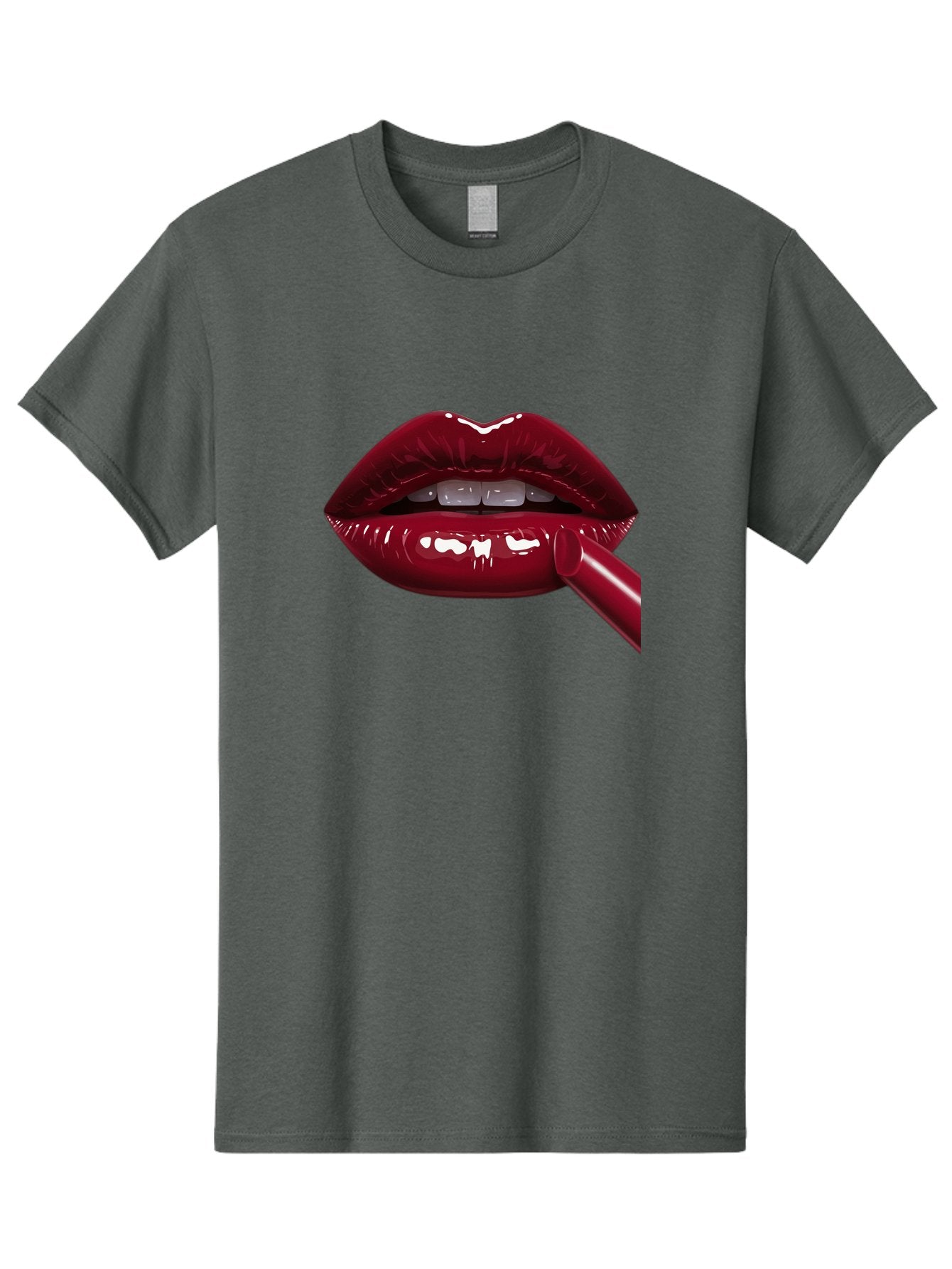 Lipstick Men'S Graphic Tee, 100% Cotton, Comfortable Casual Summer Wear, Machine Washable, Vintage Camera, Old Camera, Antique Camera, Black Camera, Classic Photography, Photography Equipment, Nostalgic Device, Film Camera, Camera Art Bag728