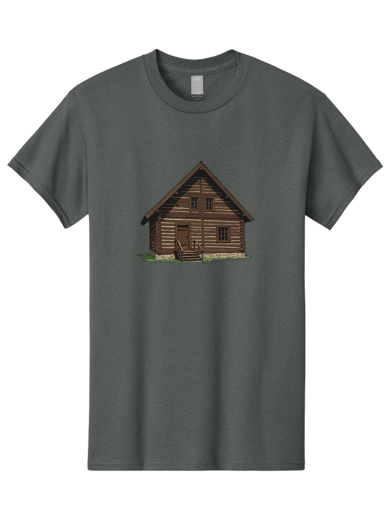 Log-Cabin Men'S Graphic Tee, 100% Cotton, Comfortable Casual Summer Wear, Machine Washable, Vintage Camera, Old Camera, Antique Camera, Black Camera, Classic Photography, Photography Equipment, Nostalgic Device, Film Camera, Camera Art Bag730 13