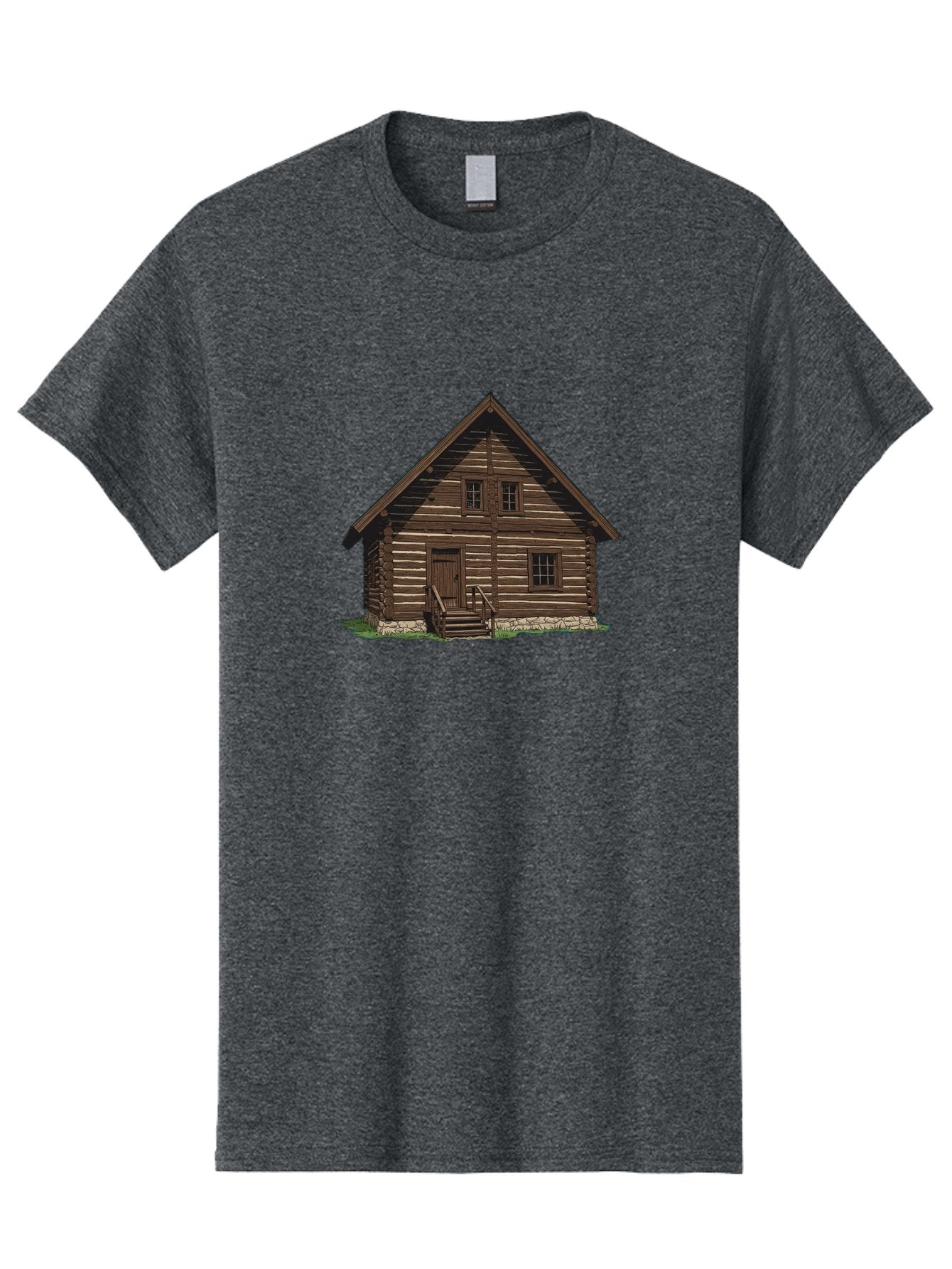 Log-Cabin Men'S Graphic Tee, 100% Cotton, Comfortable Casual Summer Wear, Machine Washable, Vintage Camera, Old Camera, Antique Camera, Black Camera, Classic Photography, Photography Equipment, Nostalgic Device, Film Camera, Camera Art Bag730 6