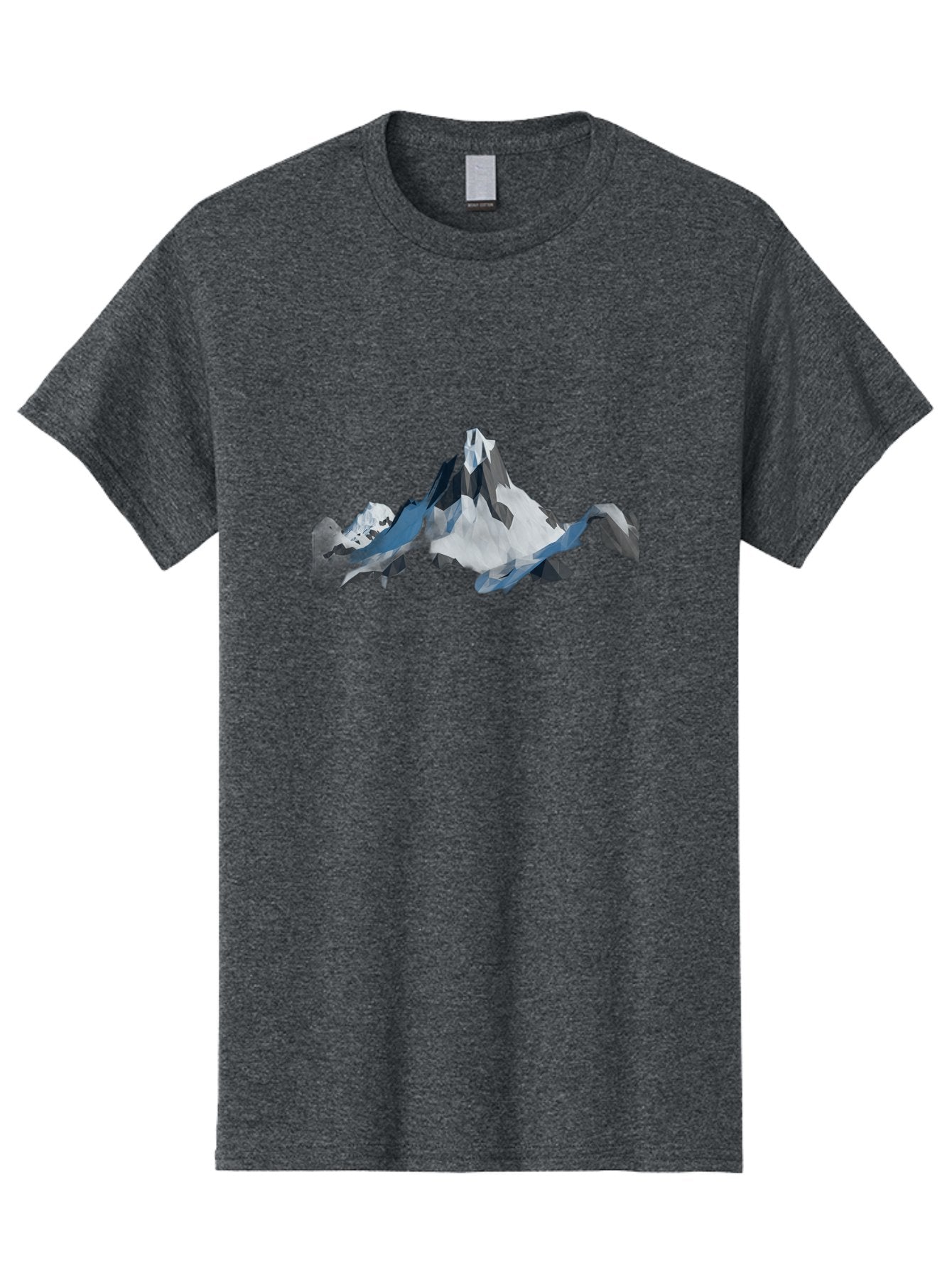Low-Poly-Mountain-Landscape Men'S Graphic Tee, 100% Cotton, Comfortable Casual Summer Wear, Machine Washable, Vintage Camera, Old Camera, Antique Camera, Black Camera, Classic Photography, Photography Equipment, Nostalgic Device, Film Camera, Bag733 11