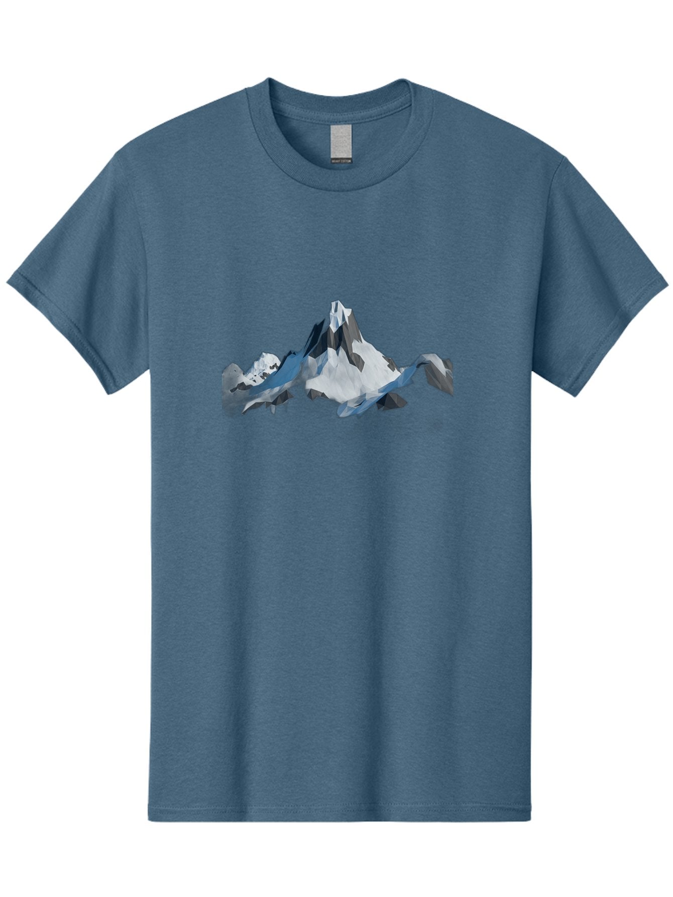 Low-Poly-Mountain-Landscape Men'S Graphic Tee, 100% Cotton, Comfortable Casual Summer Wear, Machine Washable, Vintage Camera, Old Camera, Antique Camera, Black Camera, Classic Photography, Photography Equipment, Nostalgic Device, Film Camera, Bag733 14