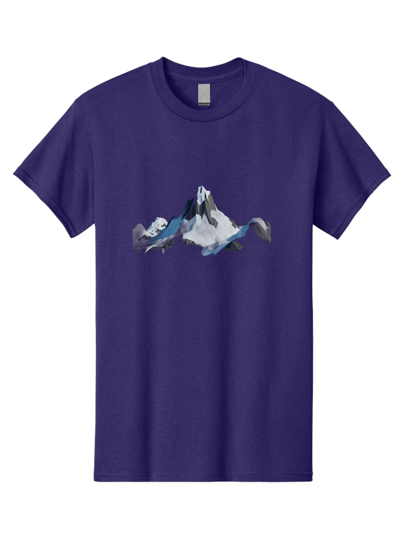 Low-Poly-Mountain-Landscape Men'S Graphic Tee, 100% Cotton, Comfortable Casual Summer Wear, Machine Washable, Vintage Camera, Old Camera, Antique Camera, Black Camera, Classic Photography, Photography Equipment, Nostalgic Device, Film Camera, Bag733 4