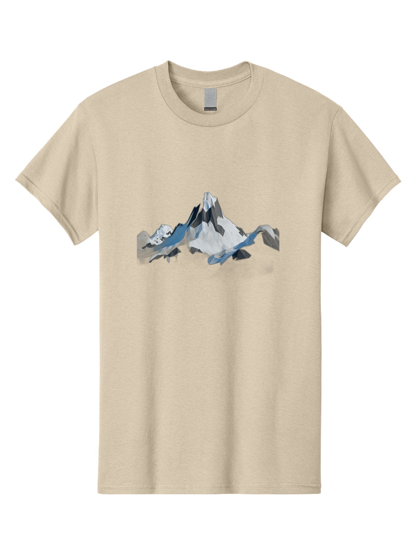 Low-Poly-Mountain-Landscape Men'S Graphic Tee, 100% Cotton, Comfortable Casual Summer Wear, Machine Washable, Vintage Camera, Old Camera, Antique Camera, Black Camera, Classic Photography, Photography Equipment, Nostalgic Device, Film Camera, Bag733 9