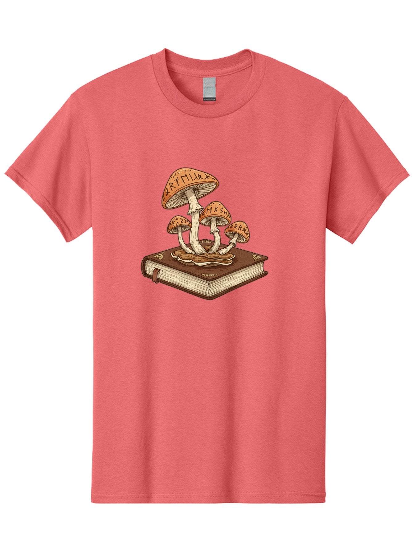 Magic-Mushrooms-On-Book Men'S Graphic Tee, 100% Cotton, Comfortable Casual Summer Wear, Machine Washable, Vintage Camera, Old Camera, Antique Camera, Black Camera, Classic Photography, Photography Equipment, Nostalgic Device, Film Camera, Bag741 6