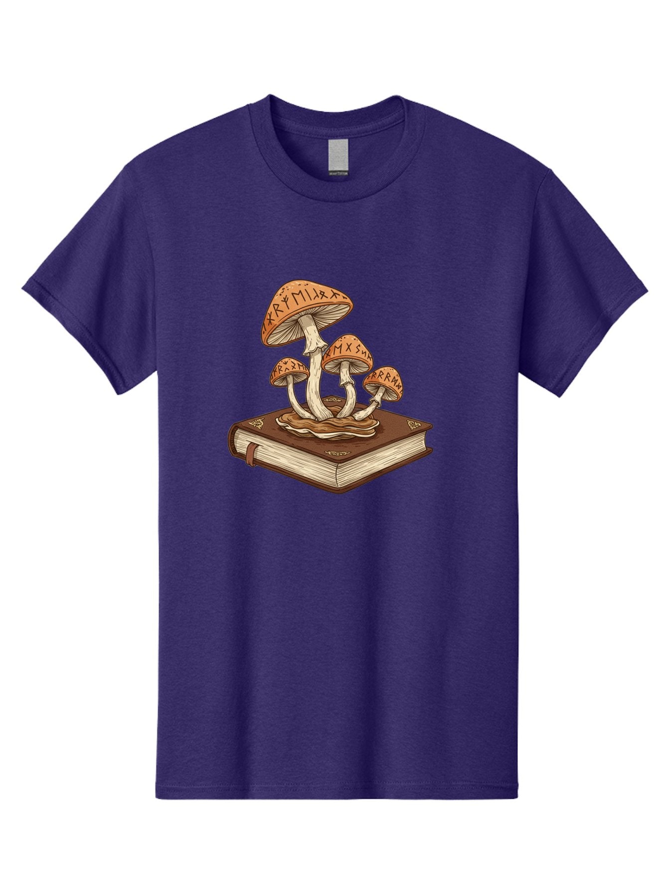 Magic-Mushrooms-On-Book Men'S Graphic Tee, 100% Cotton, Comfortable Casual Summer Wear, Machine Washable, Vintage Camera, Old Camera, Antique Camera, Black Camera, Classic Photography, Photography Equipment, Nostalgic Device, Film Camera, Bag741 13