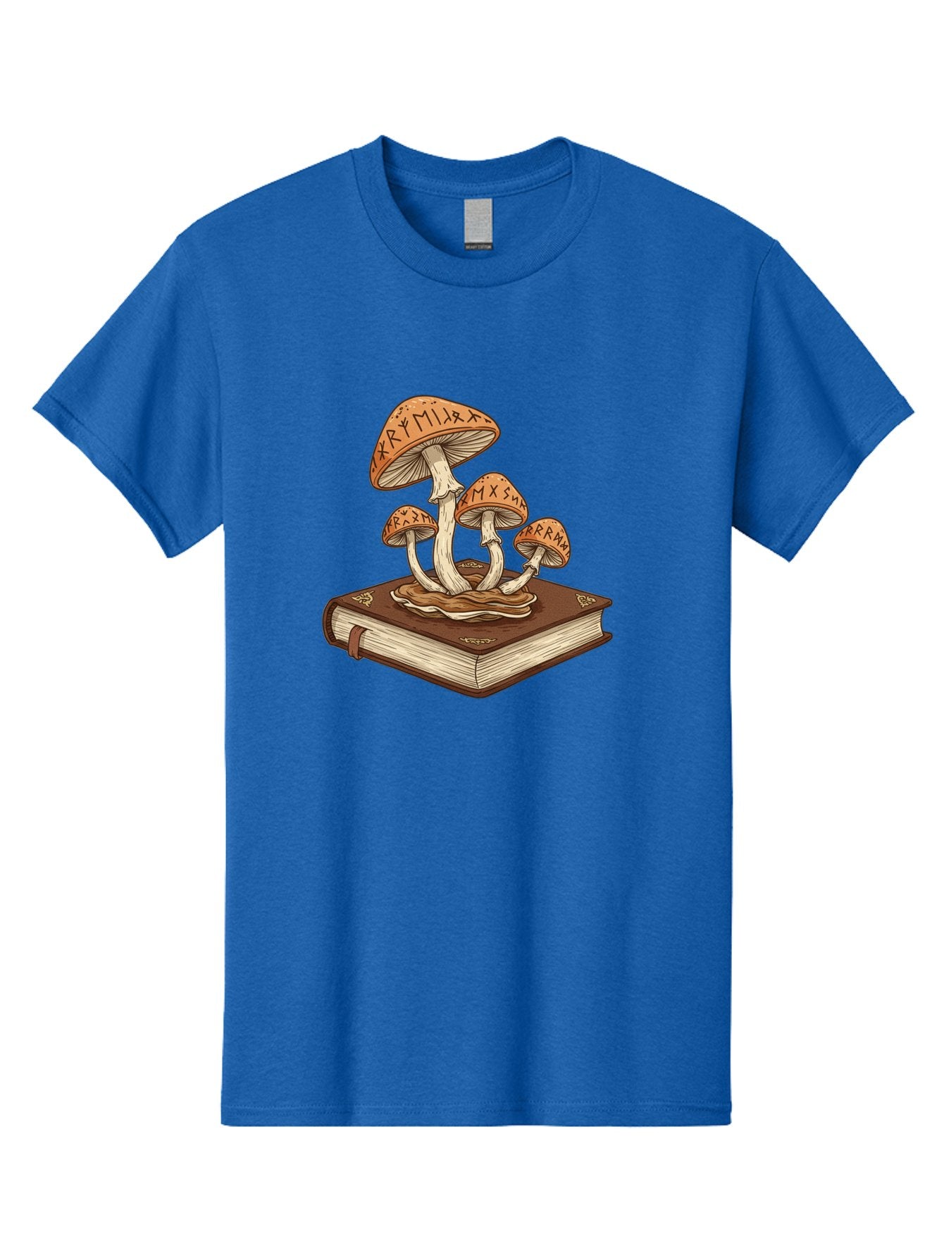 Magic-Mushrooms-On-Book Men'S Graphic Tee, 100% Cotton, Comfortable Casual Summer Wear, Machine Washable, Vintage Camera, Old Camera, Antique Camera, Black Camera, Classic Photography, Photography Equipment, Nostalgic Device, Film Camera, Bag741 7