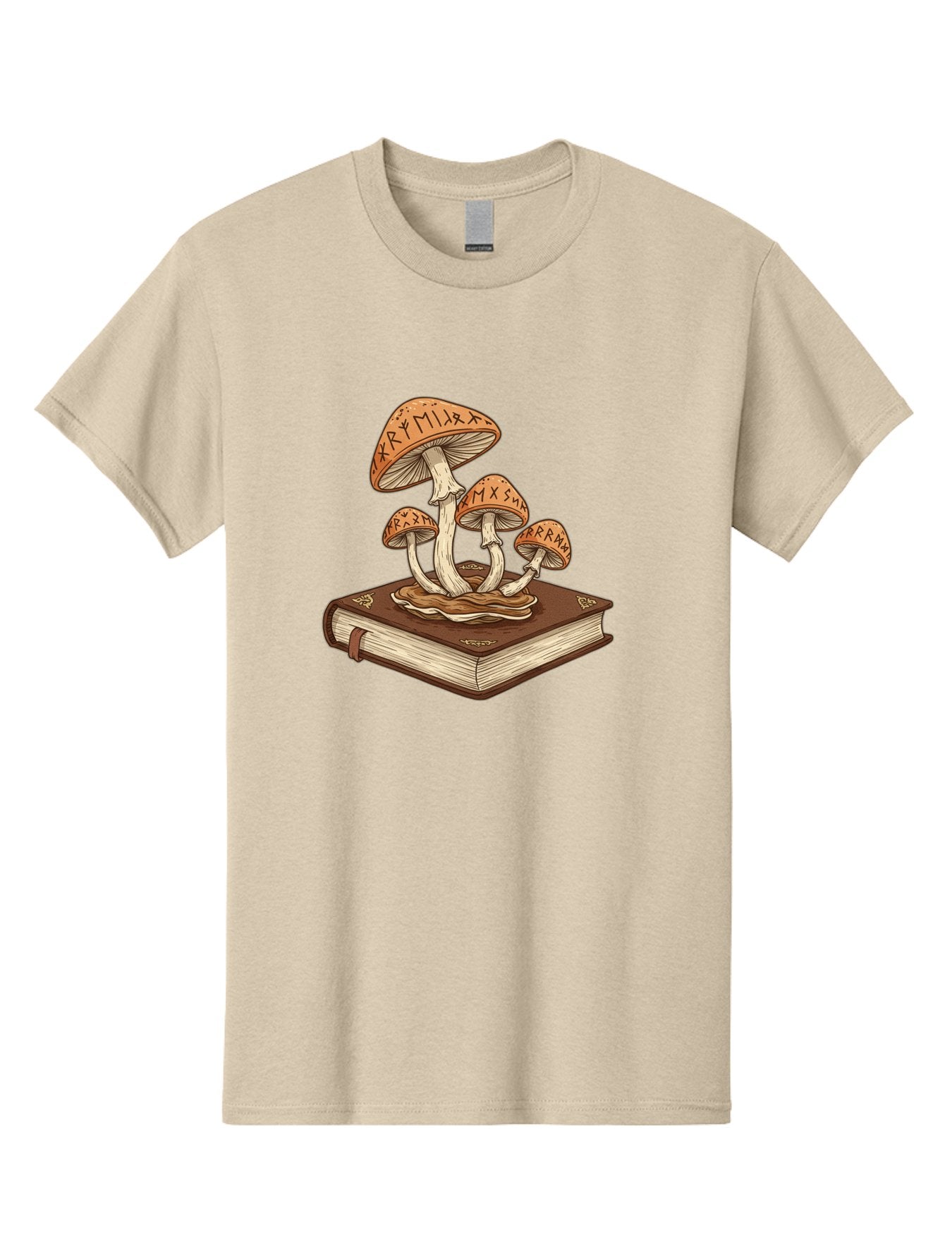Magic-Mushrooms-On-Book Men'S Graphic Tee, 100% Cotton, Comfortable Casual Summer Wear, Machine Washable, Vintage Camera, Old Camera, Antique Camera, Black Camera, Classic Photography, Photography Equipment, Nostalgic Device, Film Camera, Bag741 10