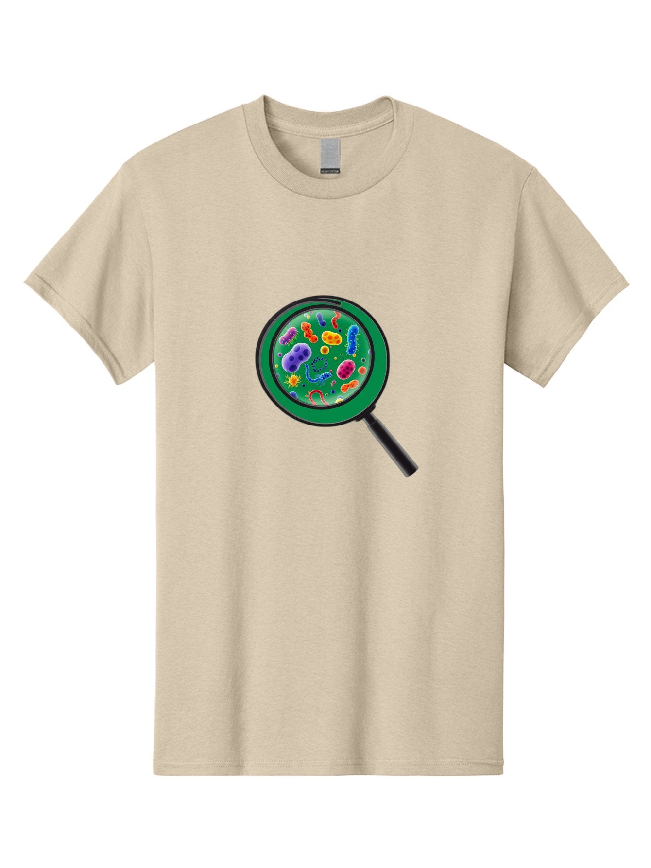 Magnifying-Glass-Microbes Men'S Graphic Tee, 100% Cotton, Comfortable Casual Summer Wear, Machine Washable, Vintage Camera, Old Camera, Antique Camera, Black Camera, Classic Photography, Photography Equipment, Nostalgic Device, Film Camera, Bag742 14