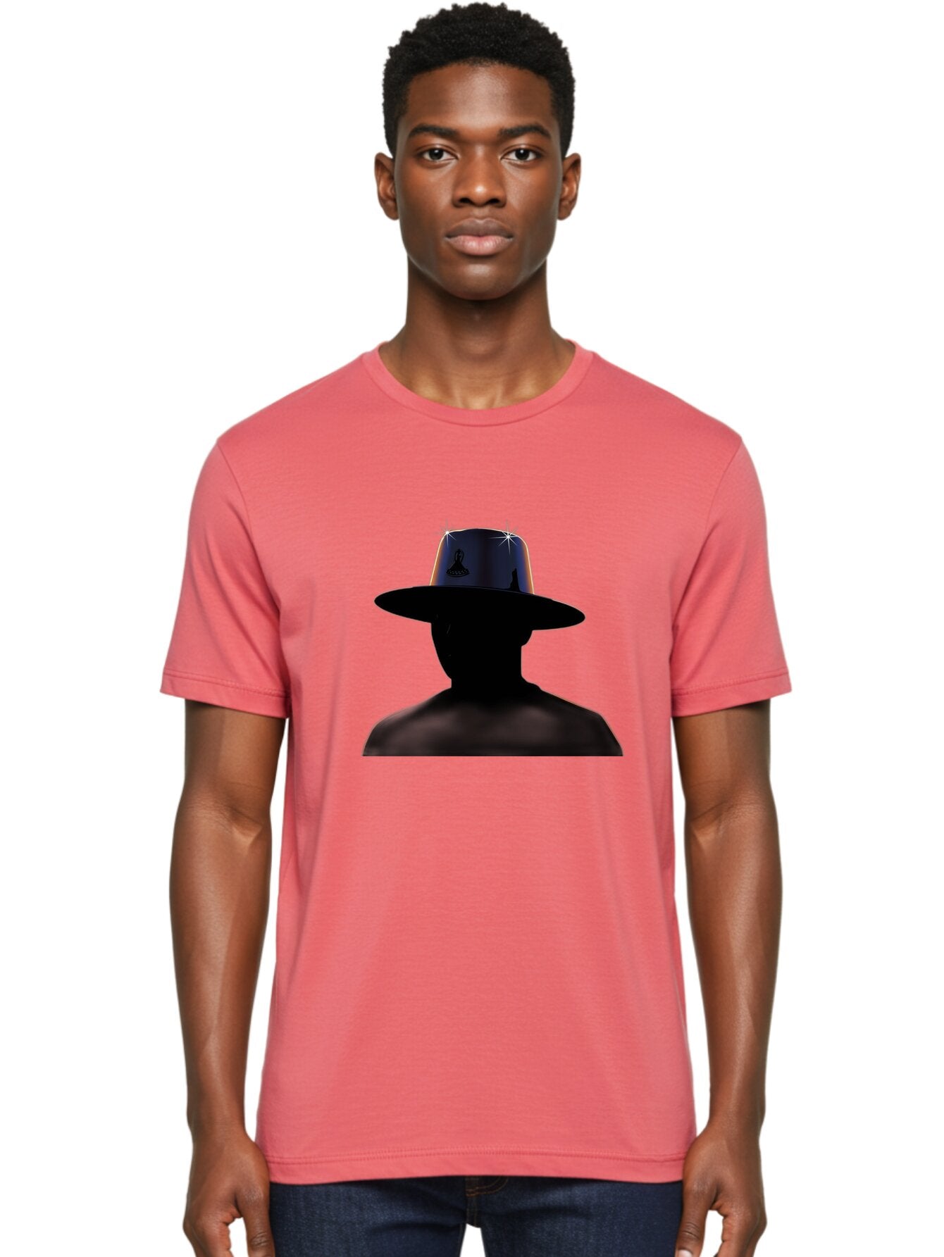 Man-In-Hat Men'S Graphic Tee, 100% Cotton, Comfortable Casual Summer Wear, Machine Washable, Vintage Camera, Old Camera, Antique Camera, Black Camera, Classic Photography, Photography Equipment, Nostalgic Device, Film Camera, Camera Art Bag744 27