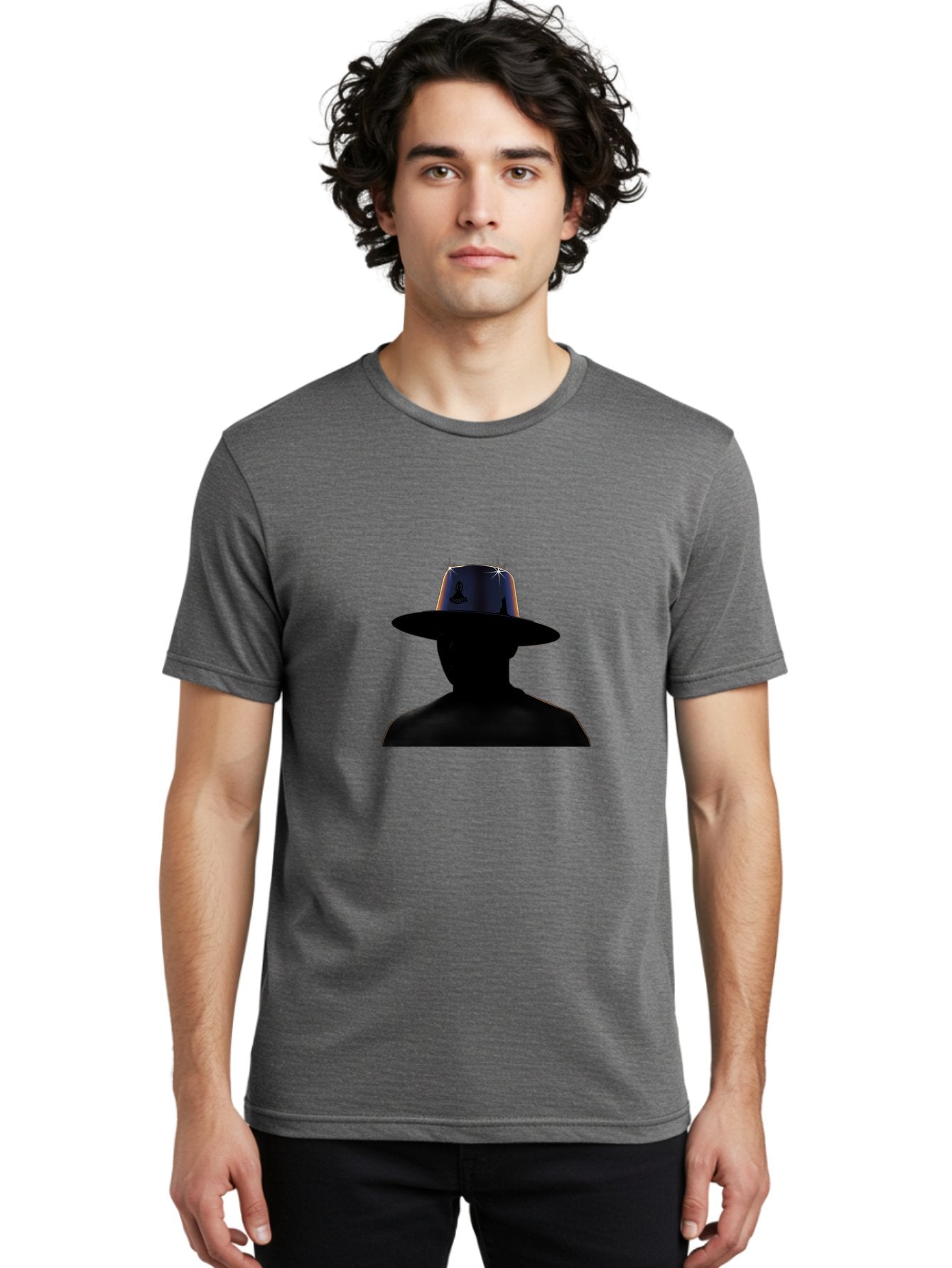 Man-In-Hat Men'S Graphic Tee, 100% Cotton, Comfortable Casual Summer Wear, Machine Washable, Vintage Camera, Old Camera, Antique Camera, Black Camera, Classic Photography, Photography Equipment, Nostalgic Device, Film Camera, Camera Art Bag744 19