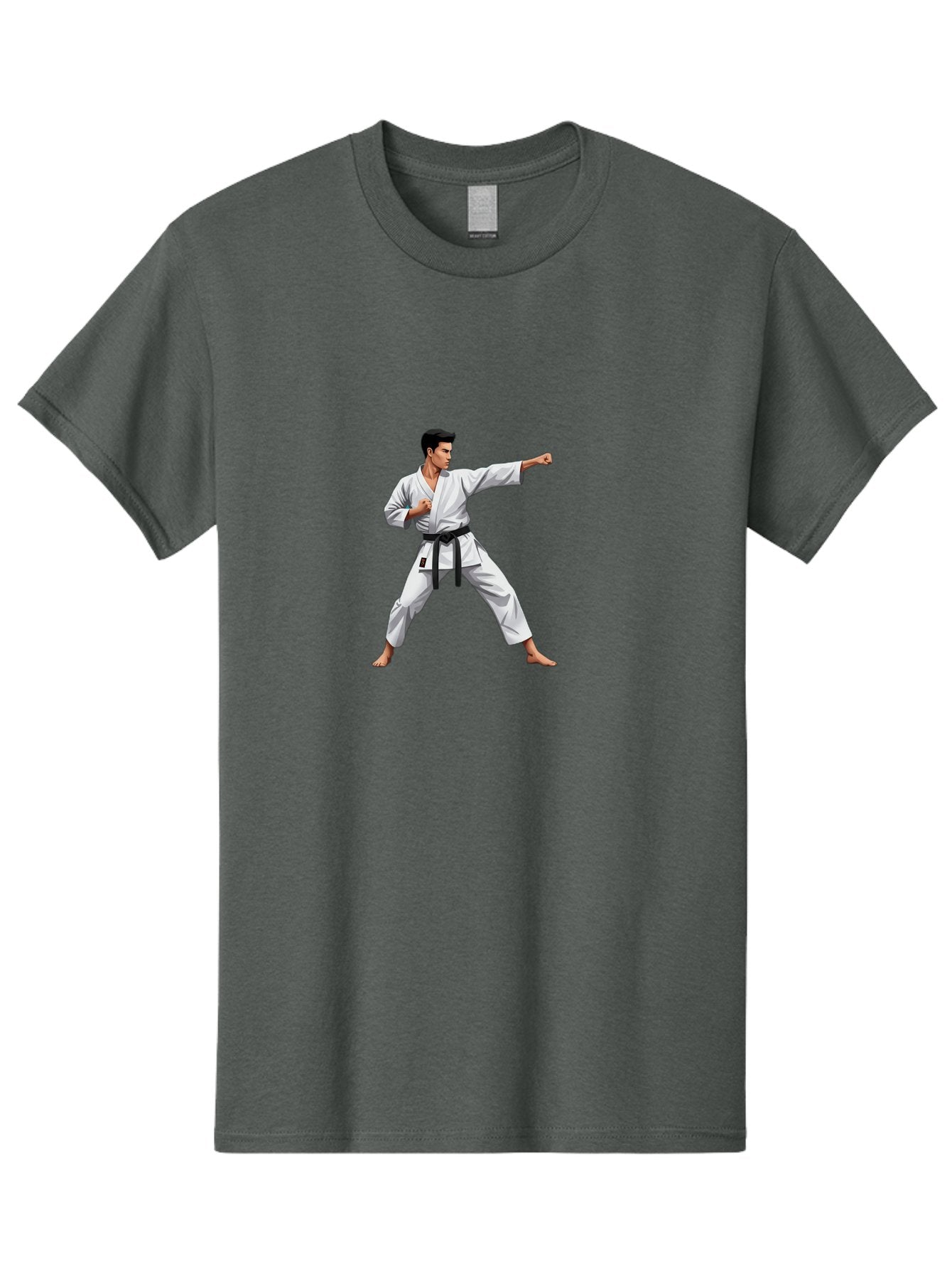 Man-In-Karate-Pose Men'S Graphic Tee, 100% Cotton, Comfortable Casual Summer Wear, Machine Washable, Vintage Camera, Old Camera, Antique Camera, Black Camera, Classic Photography, Photography Equipment, Nostalgic Device, Film Camera, Bag745 6