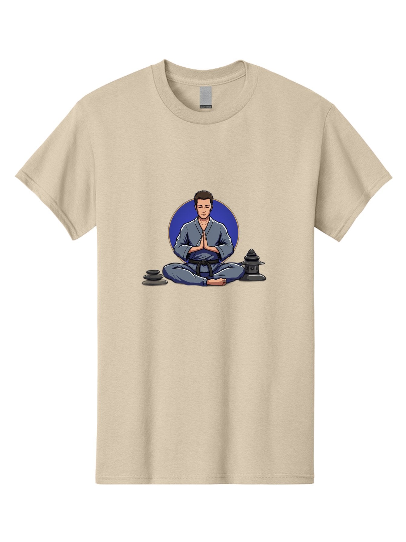 Man-Meditating Men'S Graphic Tee, 100% Cotton, Comfortable Casual Summer Wear, Machine Washable, Vintage Camera, Old Camera, Antique Camera, Black Camera, Classic Photography, Photography Equipment, Nostalgic Device, Film Camera, Camera Art Bag747 14