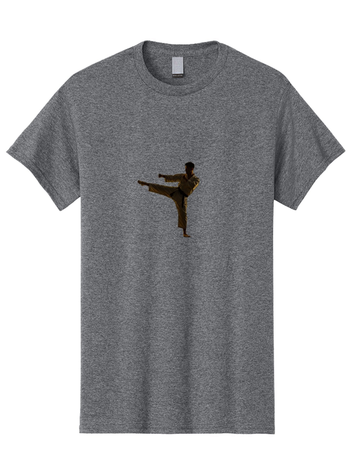 Man-Practicing-Karate Men'S Graphic Tee, 100% Cotton, Comfortable Casual Summer Wear, Machine Washable, Vintage Camera, Old Camera, Antique Camera, Black Camera, Classic Photography, Photography Equipment, Nostalgic Device, Film Camera, Bag748 5