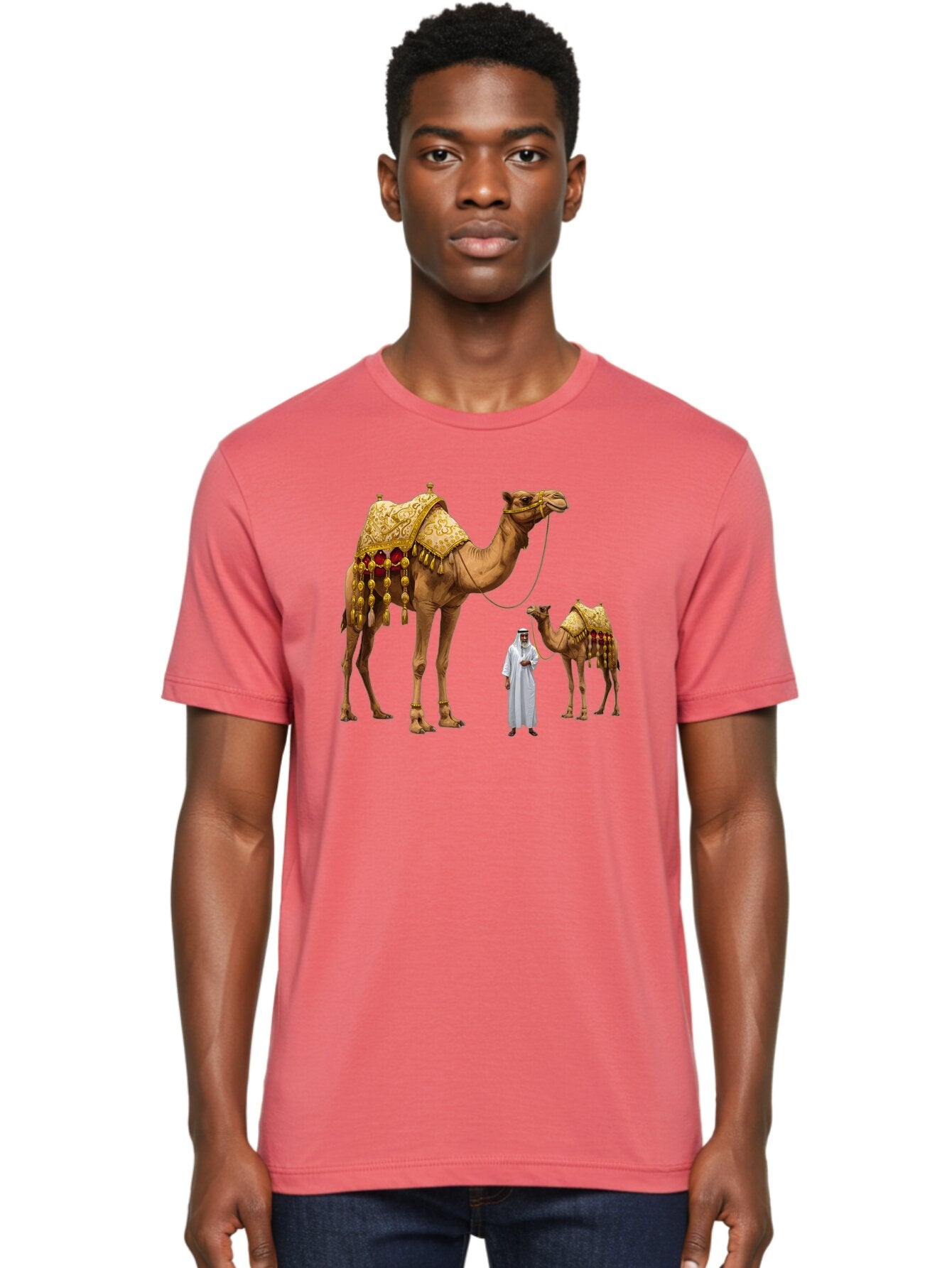 Man-With-Camels Men'S Graphic Tee, 100% Cotton, Comfortable Casual Summer Wear, Machine Washable, Vintage Camera, Old Camera, Antique Camera, Black Camera, Classic Photography, Photography Equipment, Nostalgic Device, Film Camera, Camera Art Bag751 26