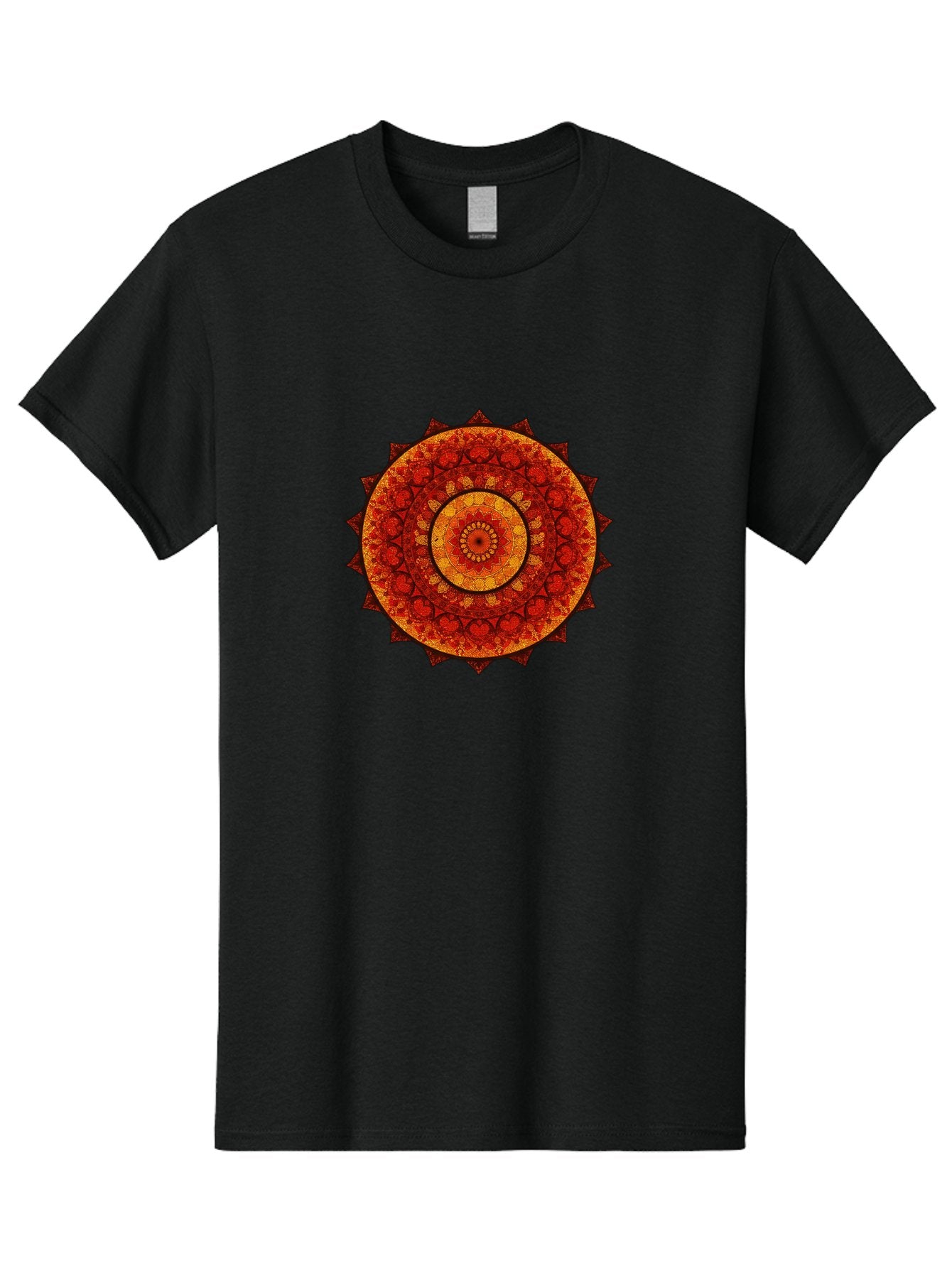 Mandala-1 Men'S Graphic Tee, 100% Cotton, Comfortable Casual Summer Wear, Machine Washable, Vintage Camera, Old Camera, Antique Camera, Black Camera, Classic Photography, Photography Equipment, Nostalgic Device, Film Camera, Camera Art Bag753 6