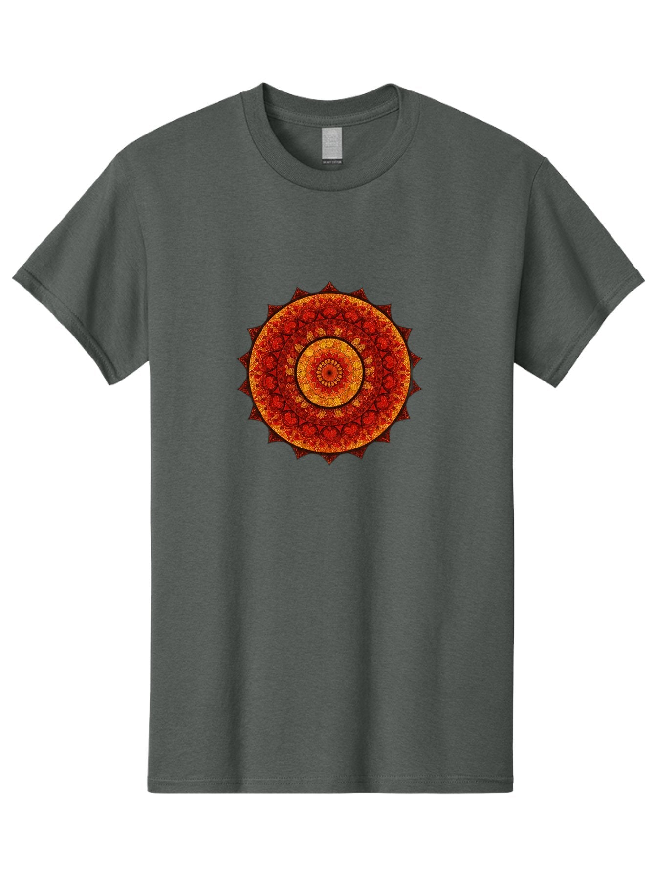 Mandala-1 Men'S Graphic Tee, 100% Cotton, Comfortable Casual Summer Wear, Machine Washable, Vintage Camera, Old Camera, Antique Camera, Black Camera, Classic Photography, Photography Equipment, Nostalgic Device, Film Camera, Camera Art Bag753 15