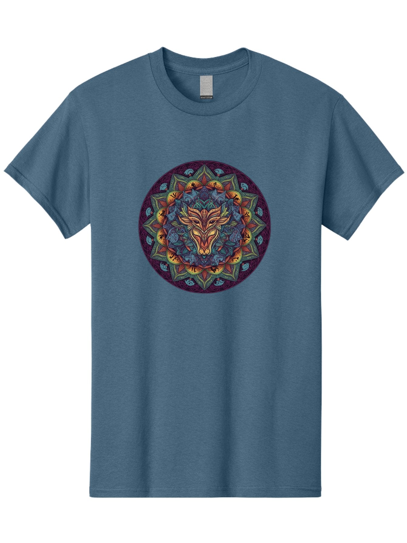 Mandala-Wolf Men'S Graphic Tee, 100% Cotton, Comfortable Casual Summer Wear, Machine Washable, Vintage Camera, Old Camera, Antique Camera, Black Camera, Classic Photography, Photography Equipment, Nostalgic Device, Film Camera, Camera Art Bag755 14