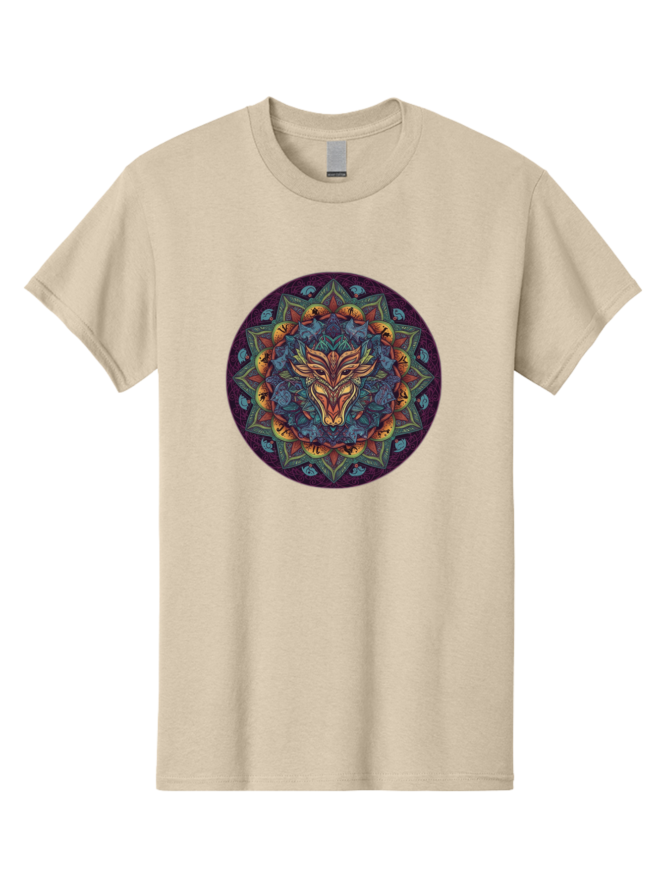 Mandala-Wolf Men'S Graphic Tee, 100% Cotton, Comfortable Casual Summer Wear, Machine Washable, Vintage Camera, Old Camera, Antique Camera, Black Camera, Classic Photography, Photography Equipment, Nostalgic Device, Film Camera, Camera Art Bag755 13
