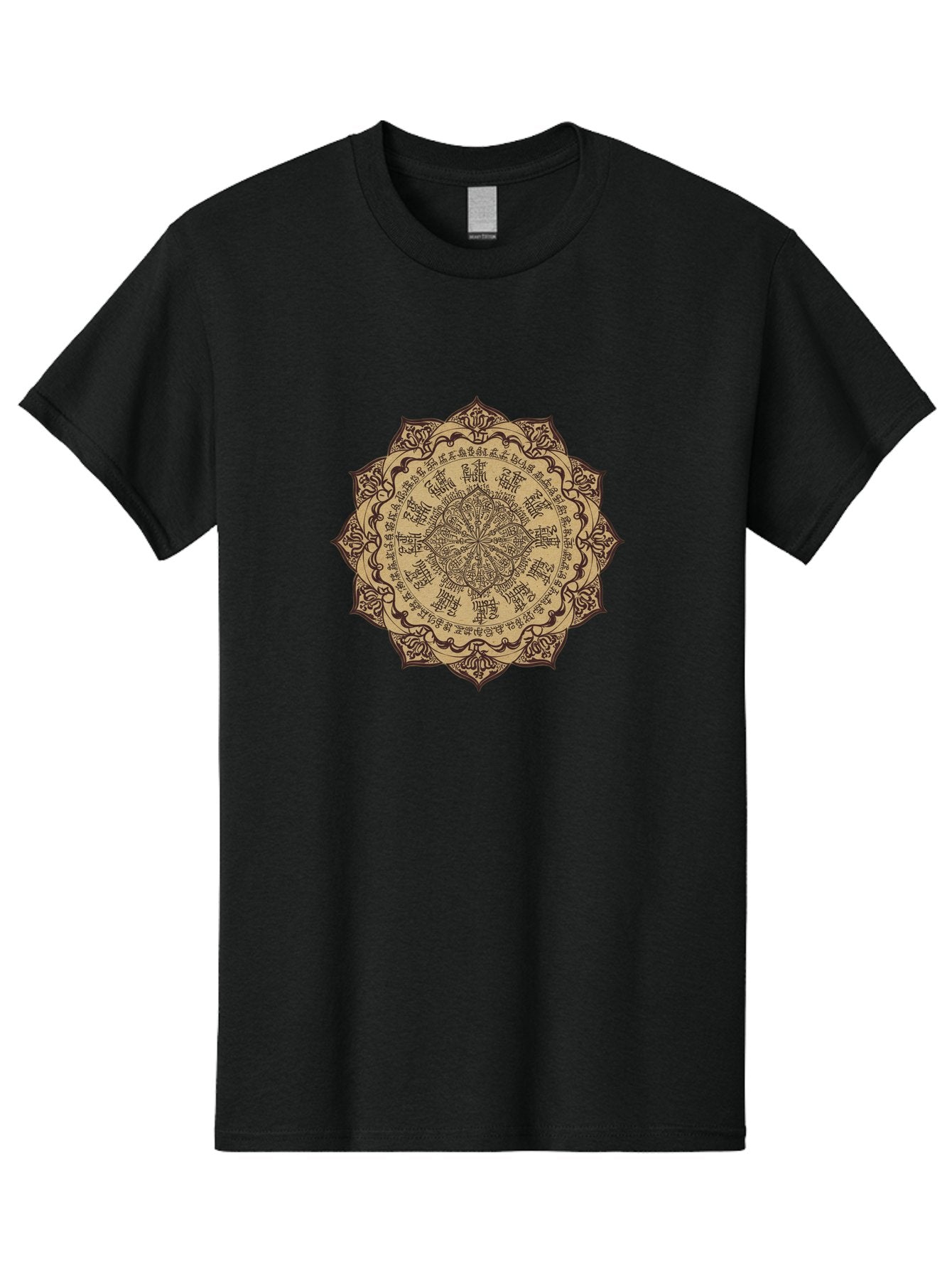 Mandala Men'S Graphic Tee, 100% Cotton, Comfortable Casual Summer Wear, Machine Washable, Vintage Camera, Old Camera, Antique Camera, Black Camera, Classic Photography, Photography Equipment, Nostalgic Device, Film Camera, Camera Art Bag756 7