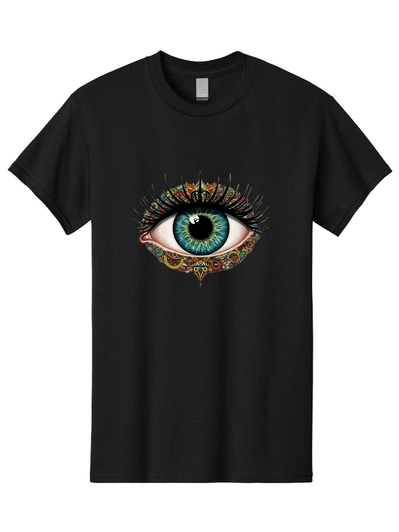 Mandalas-Eye Men'S Graphic Tee, 100% Cotton, Comfortable Casual Summer Wear, Machine Washable, Vintage Camera, Old Camera, Antique Camera, Black Camera, Classic Photography, Photography Equipment, Nostalgic Device, Film Camera, Camera Art Bag757 10