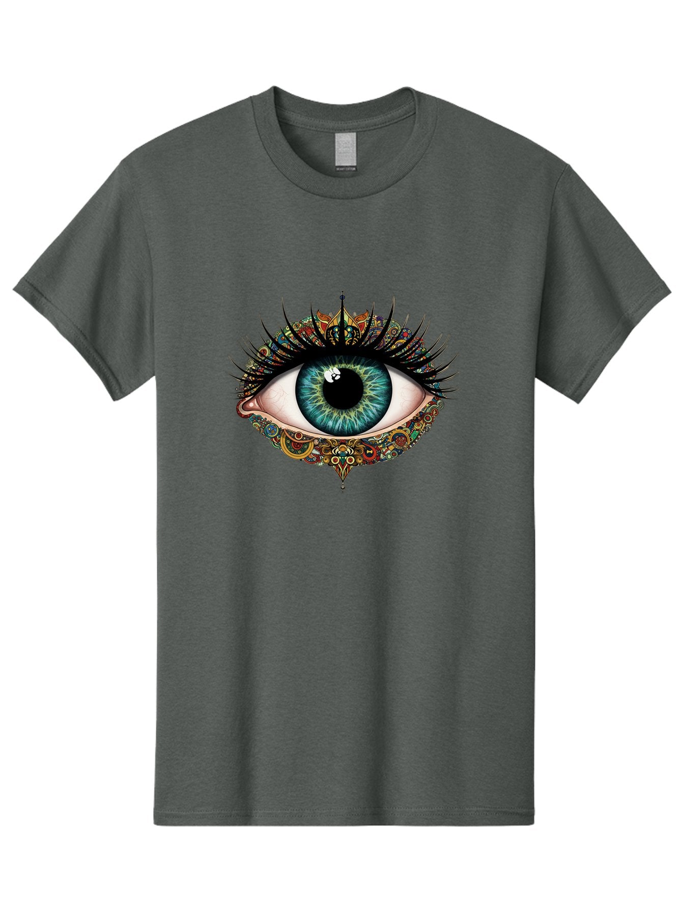 Mandalas-Eye Men'S Graphic Tee, 100% Cotton, Comfortable Casual Summer Wear, Machine Washable, Vintage Camera, Old Camera, Antique Camera, Black Camera, Classic Photography, Photography Equipment, Nostalgic Device, Film Camera, Camera Art Bag757 15