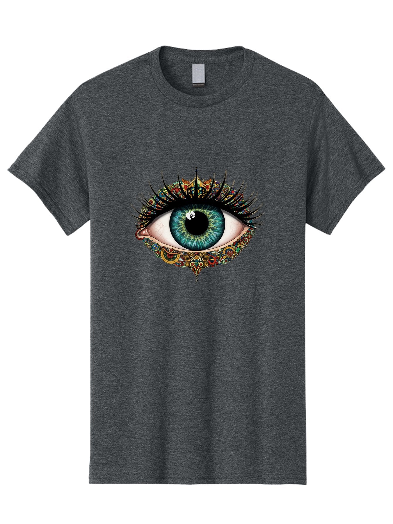 Mandalas-Eye Men'S Graphic Tee, 100% Cotton, Comfortable Casual Summer Wear, Machine Washable, Vintage Camera, Old Camera, Antique Camera, Black Camera, Classic Photography, Photography Equipment, Nostalgic Device, Film Camera, Camera Art Bag757 8