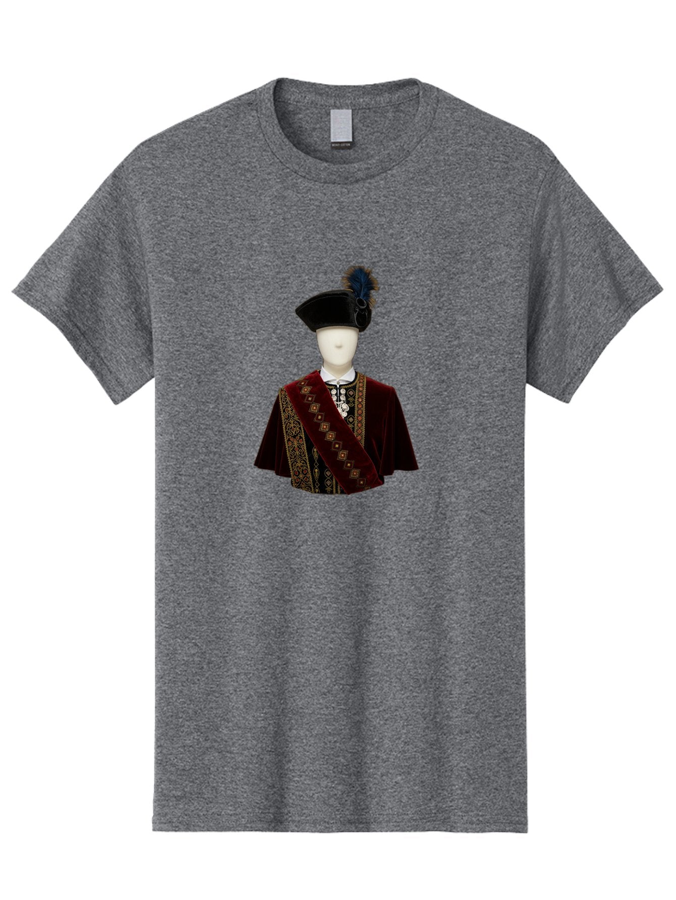 Mannequin-In-Sash-Coat-And-Hat Men'S Graphic Tee, 100% Cotton, Comfortable Casual Summer Wear, Machine Washable, Vintage Camera, Old Camera, Antique Camera, Black Camera, Classic Photography, Photography Equipment, Nostalgic Device, Bag759 10