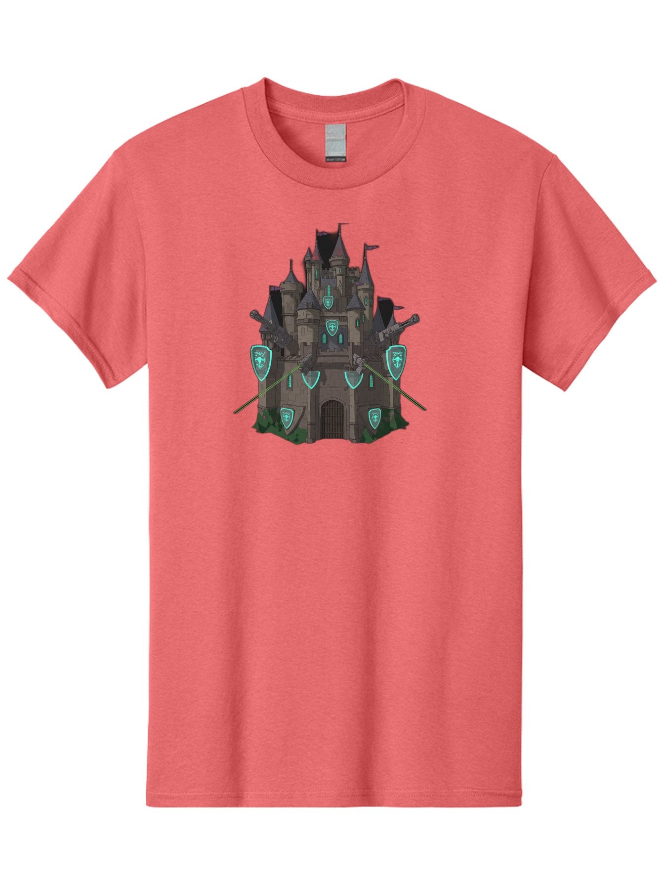 Medieval-Castle-1 Men'S Graphic Tee, 100% Cotton, Comfortable Casual Summer Wear, Machine Washable, Vintage Camera, Old Camera, Antique Camera, Black Camera, Classic Photography, Photography Equipment, Nostalgic Device, Film Camera, Camera Art Bag764 11