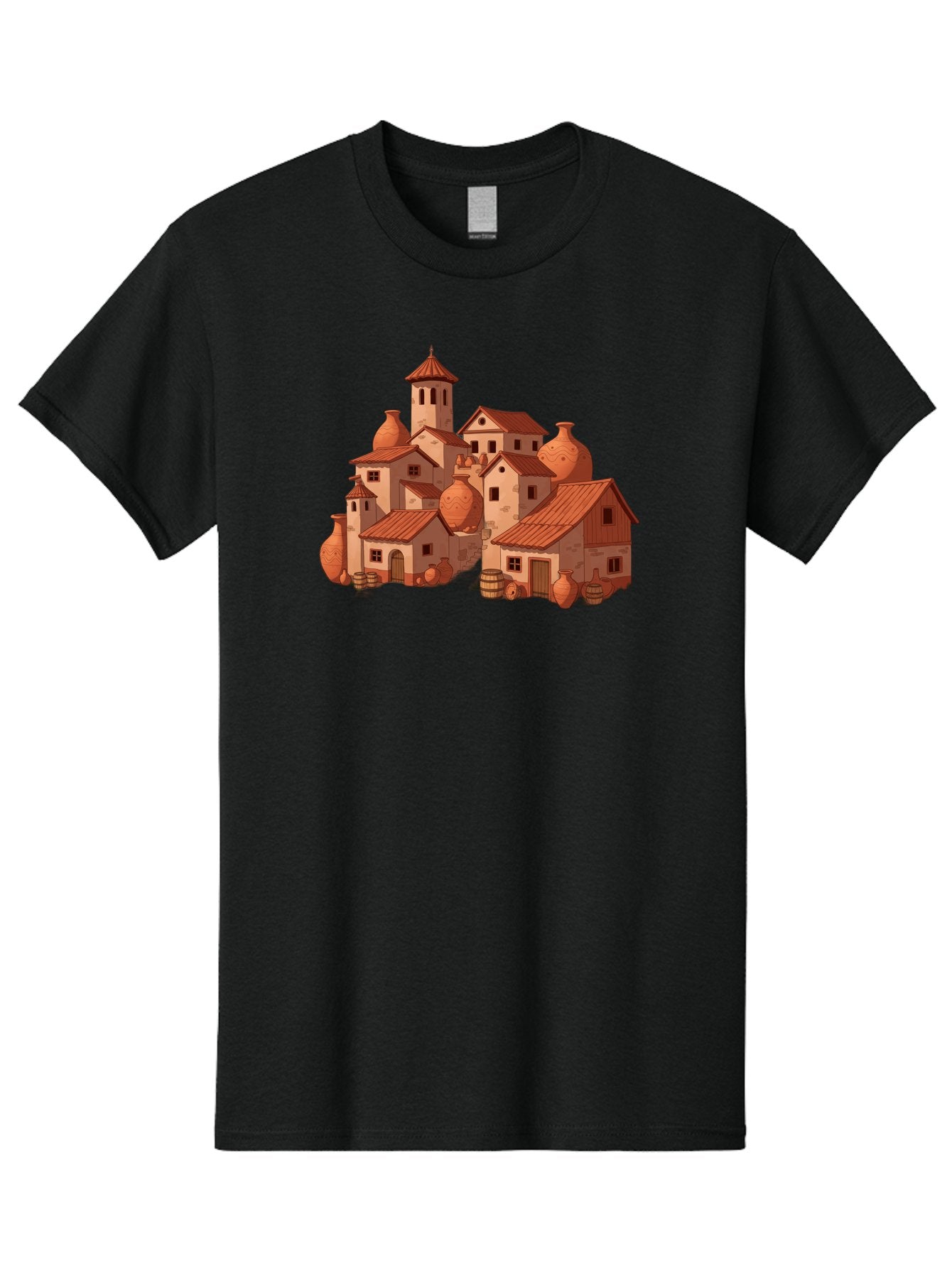 Medieval-Village Men'S Graphic Tee, 100% Cotton, Comfortable Casual Summer Wear, Machine Washable, Vintage Camera, Old Camera, Antique Camera, Black Camera, Classic Photography, Photography Equipment, Nostalgic Device, Film Camera, Camera Art Bag769 6