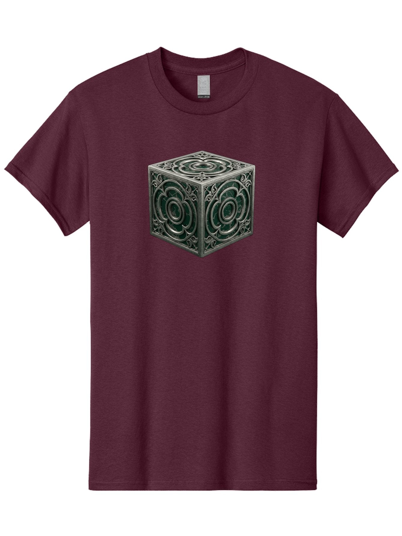 Metal-Cube Men'S Graphic Tee, 100% Cotton, Comfortable Casual Summer Wear, Machine Washable, Vintage Camera, Old Camera, Antique Camera, Black Camera, Classic Photography, Photography Equipment, Nostalgic Device, Film Camera, Camera Art Bag774