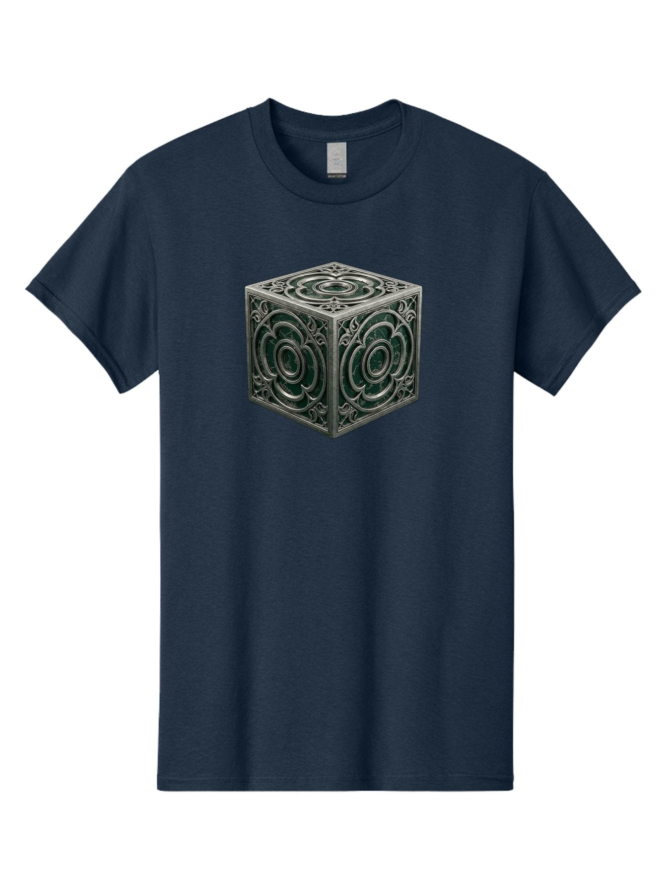 Metal-Cube Men'S Graphic Tee, 100% Cotton, Comfortable Casual Summer Wear, Machine Washable, Vintage Camera, Old Camera, Antique Camera, Black Camera, Classic Photography, Photography Equipment, Nostalgic Device, Film Camera, Camera Art Bag774 9